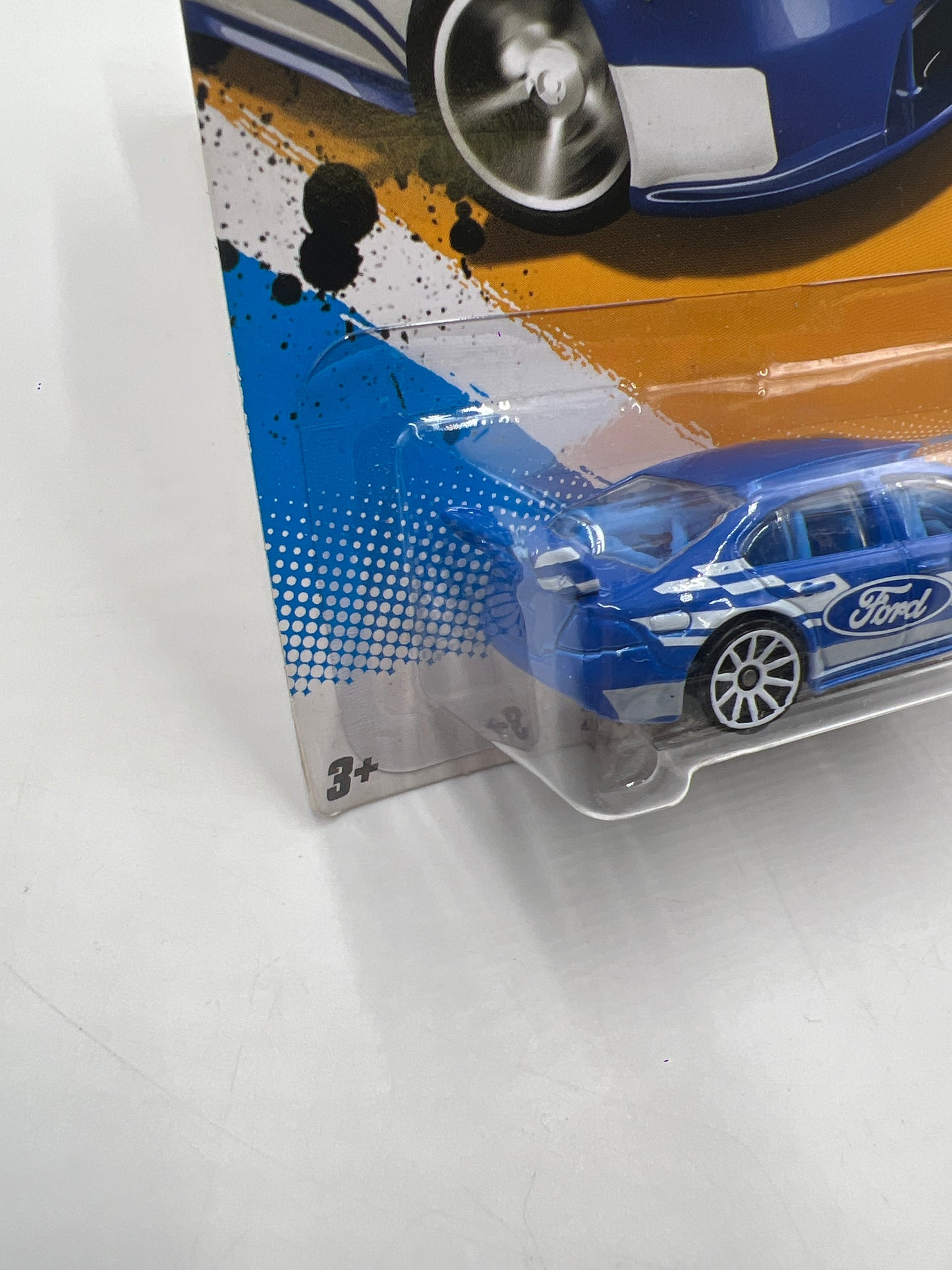 2012 Hot Wheels New Models #4 Ford Falcon Race Car Blue 35E