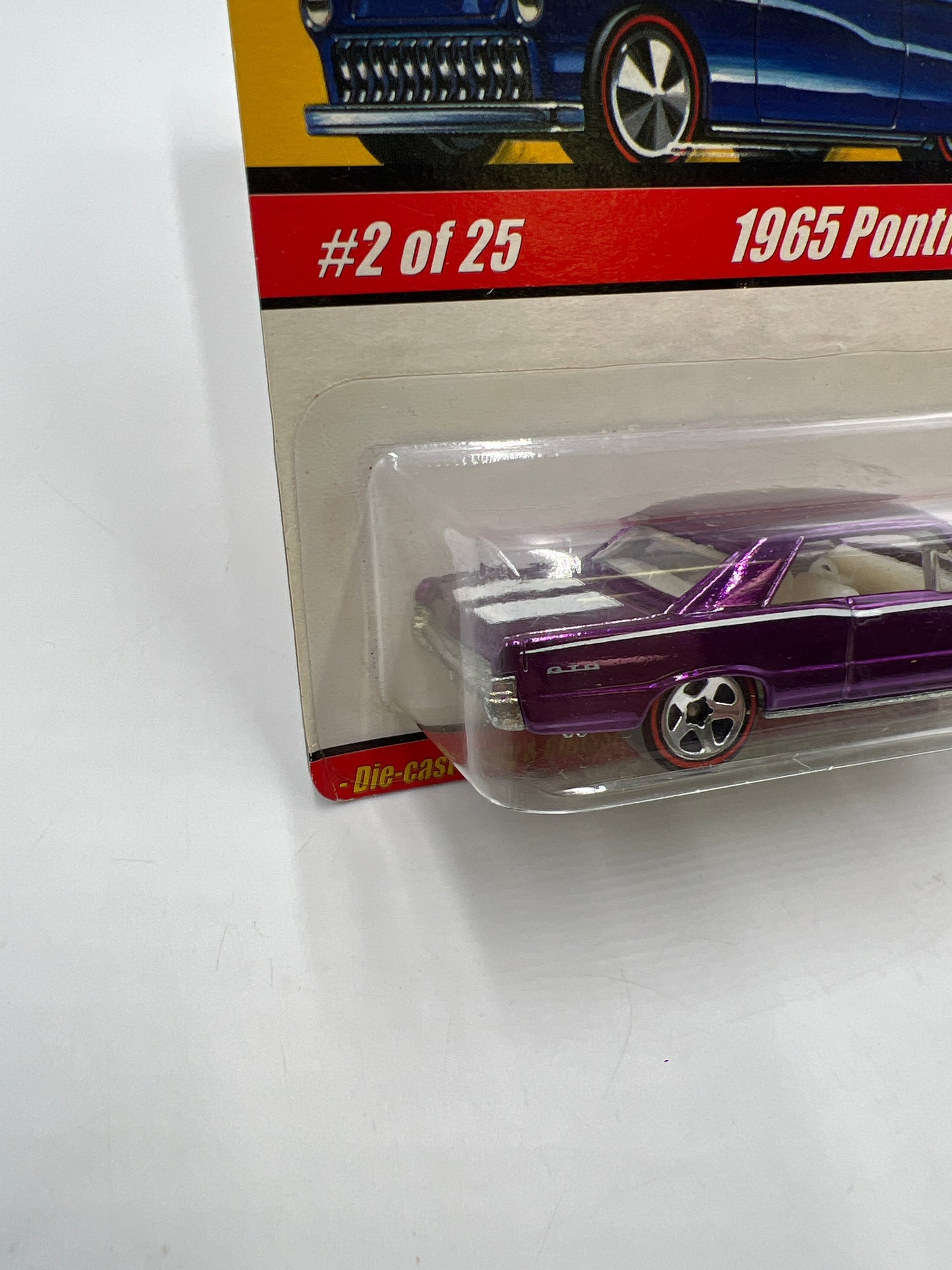 Hot Wheels Classics Series 1 #2 1965 Pontiac GTO Purple