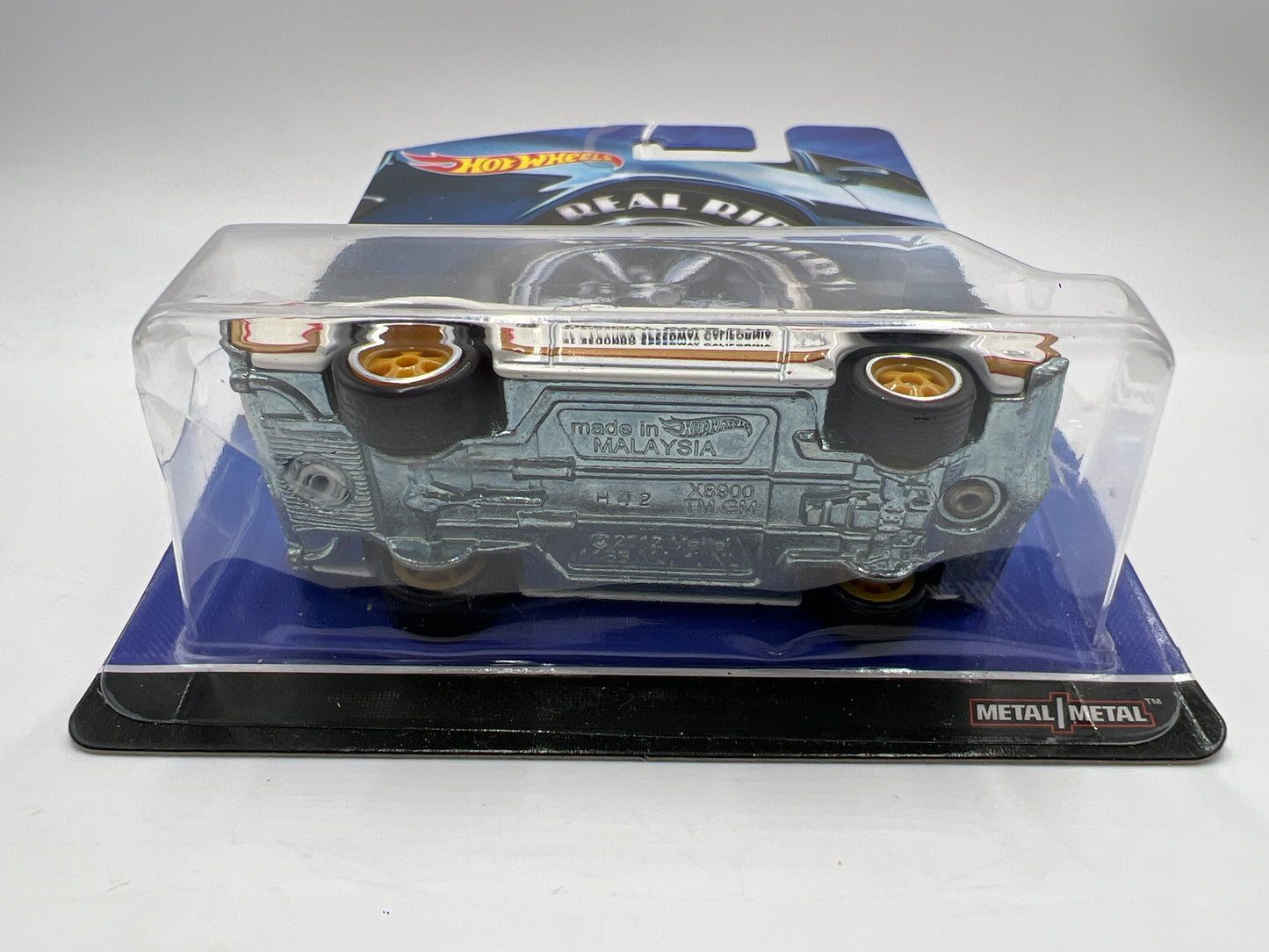 Hot Wheels Premium Heritage Real Riders #16 68 Oldsmobile Cutlass Convertible Hurst White Blister Not Perfect
