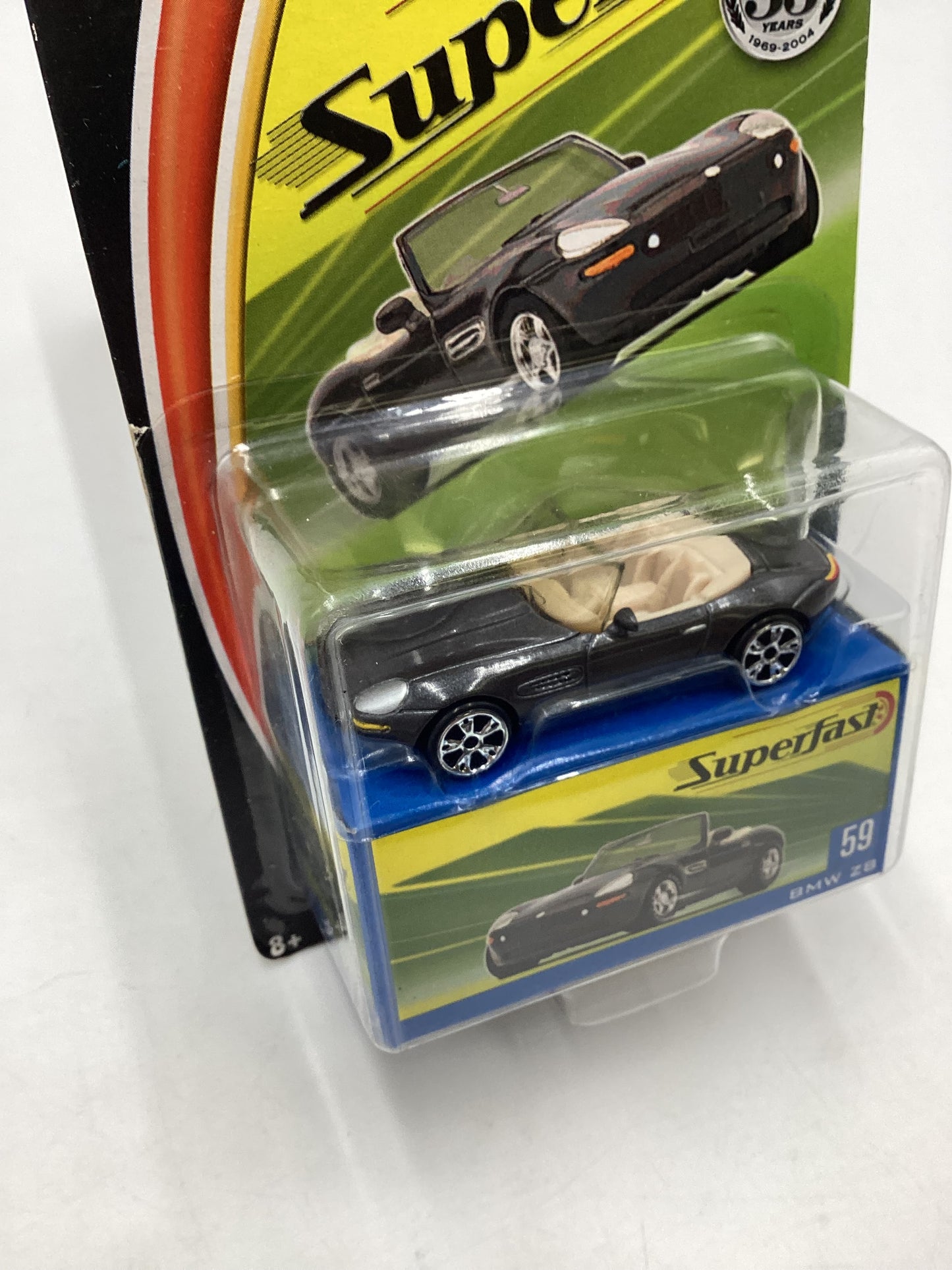 Matchbox 2004 Superfast #59 BMW Z8 Gray 169A