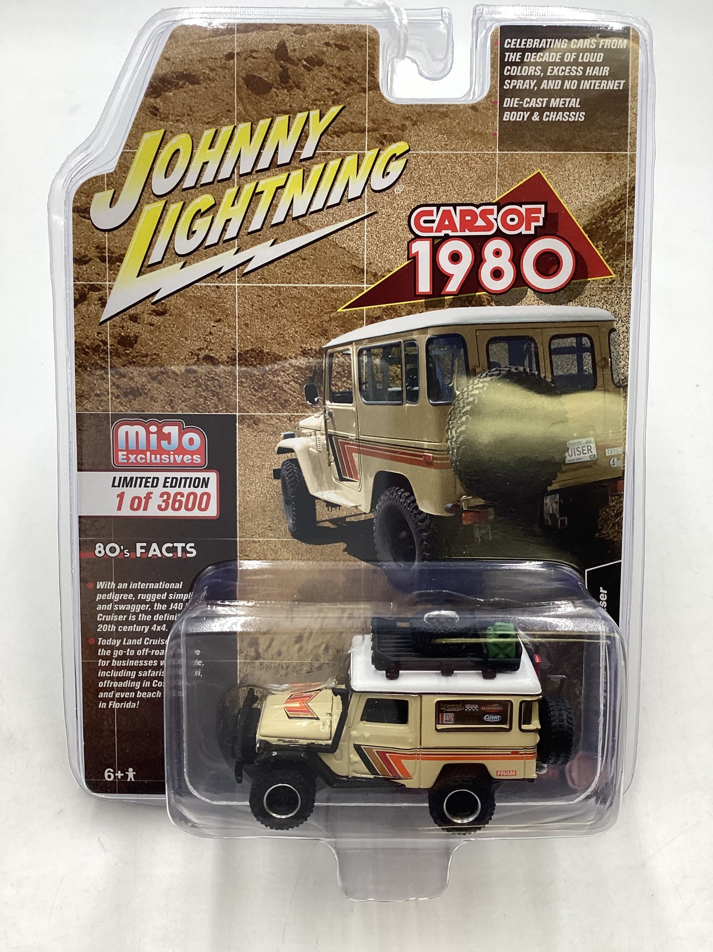 Johnny Lightning Cars of 1980 MiJo exclusive 1980 Toyota Land Crusier 231F