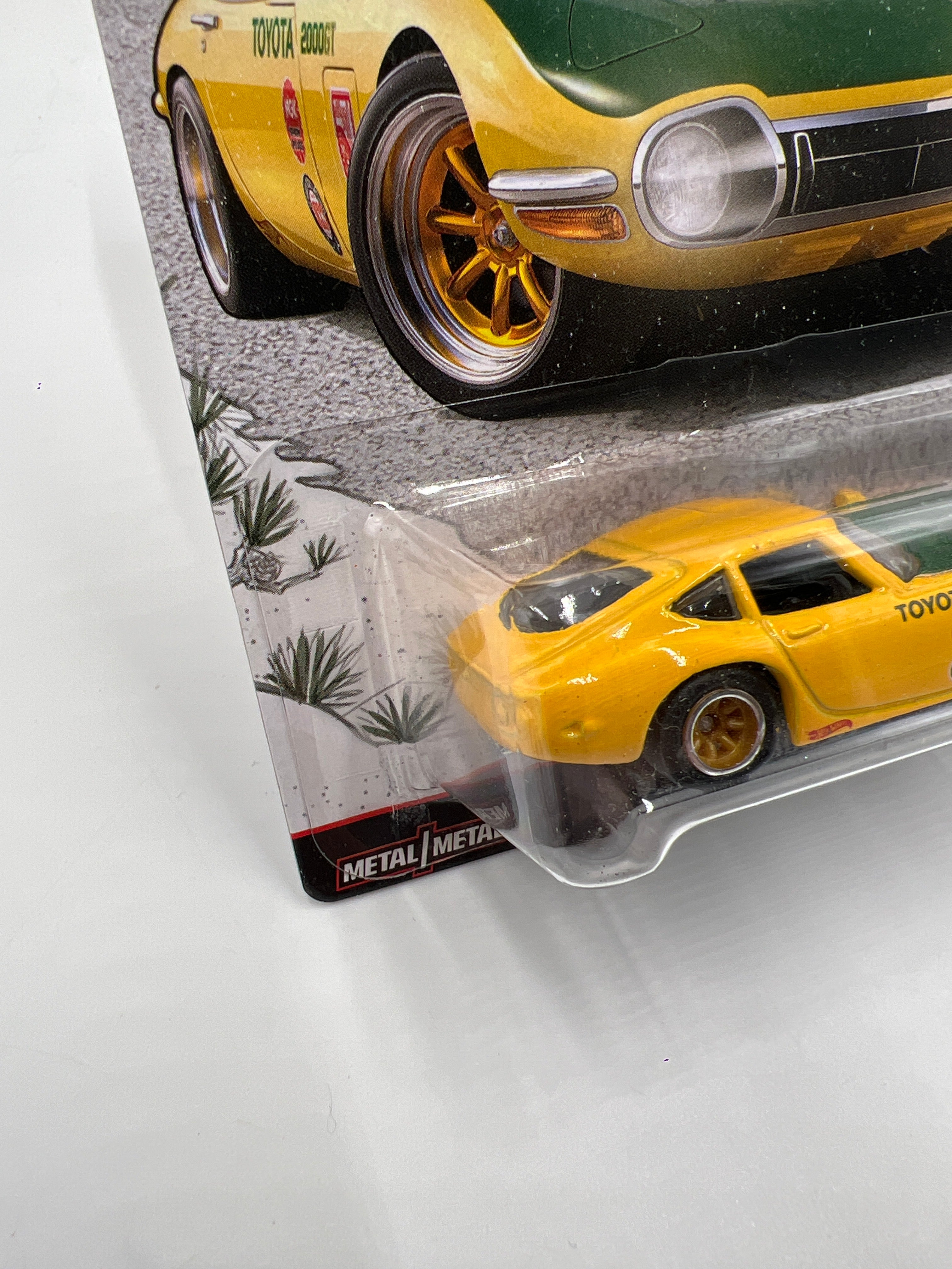 Hot Wheels Car Culture Japan Historics 1 #4 Toyota 2000 GT Yellow
