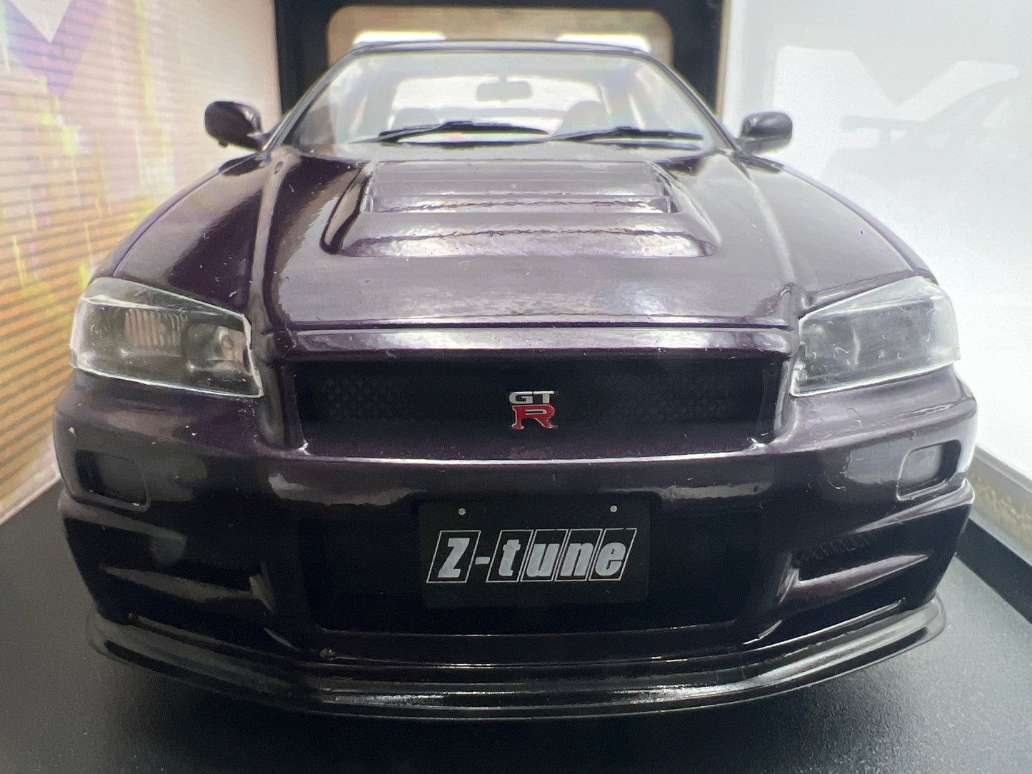 Solido 1:18 Scale Nissan Skyline GT-R R34 ZTune Purple