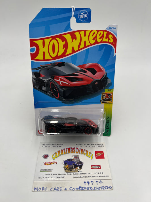 2024 Hot Wheels Exotics #185 Bugatti Bolide Red/Black 105D