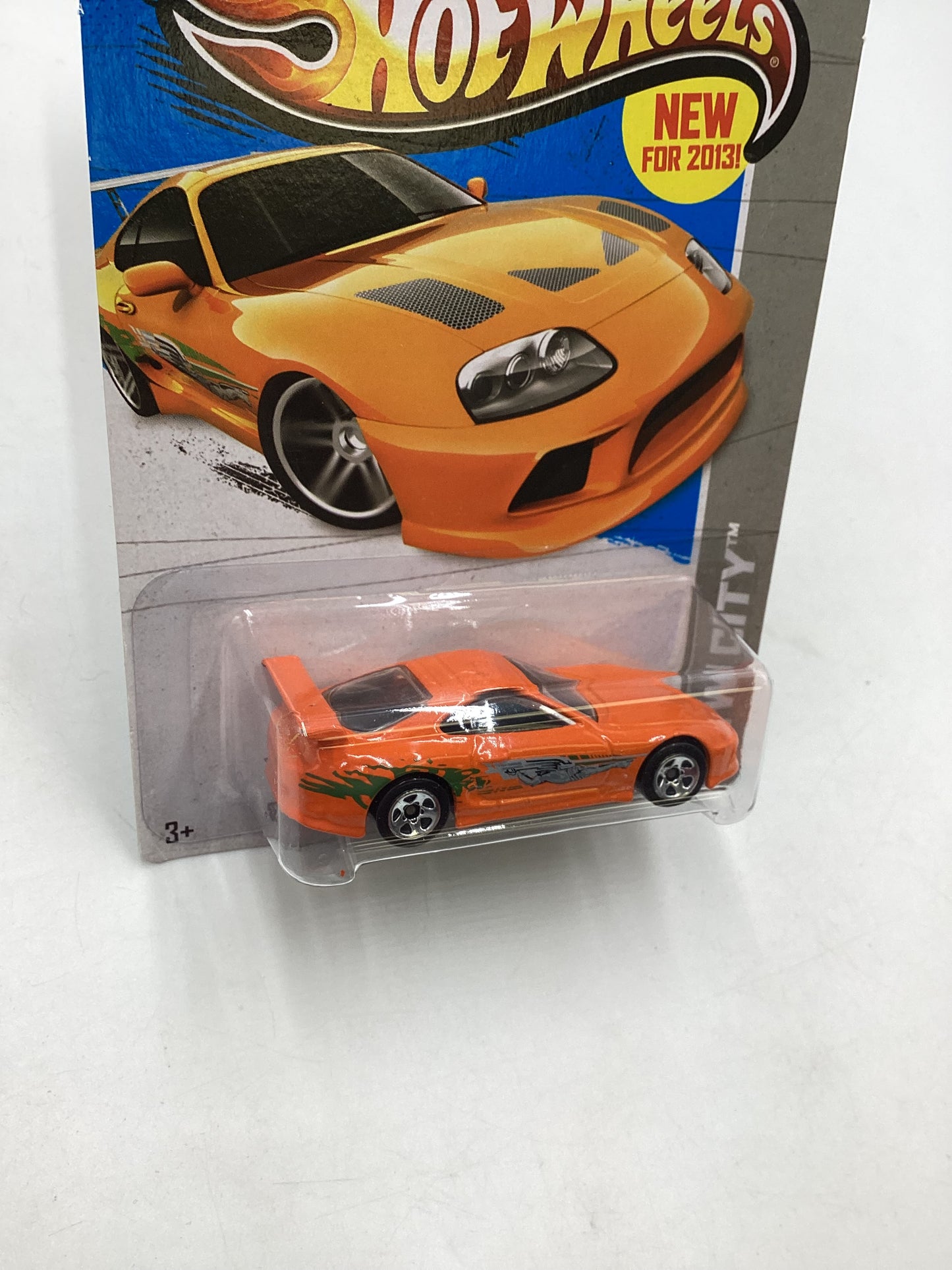 2013 Hot wheels Fast and furious #005 Toyota Supra with protector