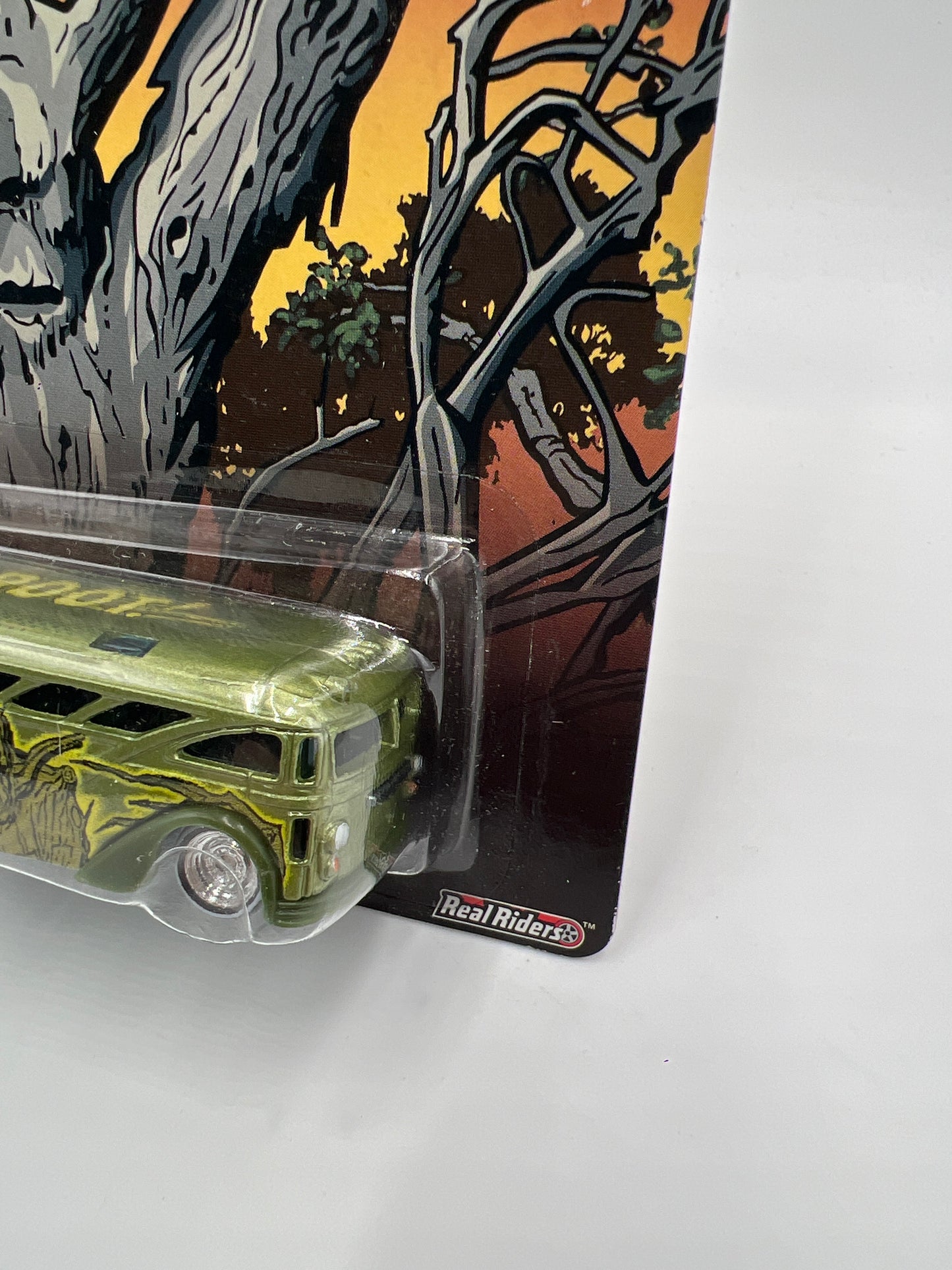 Hot Wheels Premium Marvel Groot! Surfin School Bus Green 267H