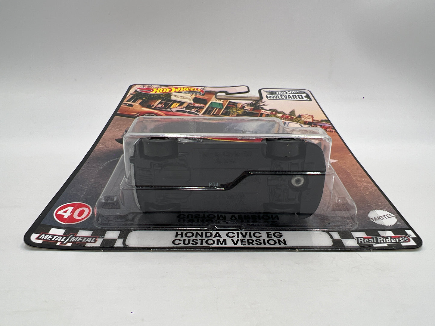 Hot Wheels Premium Boulevard #40 Honda Civic EG Custom Version W/Protector