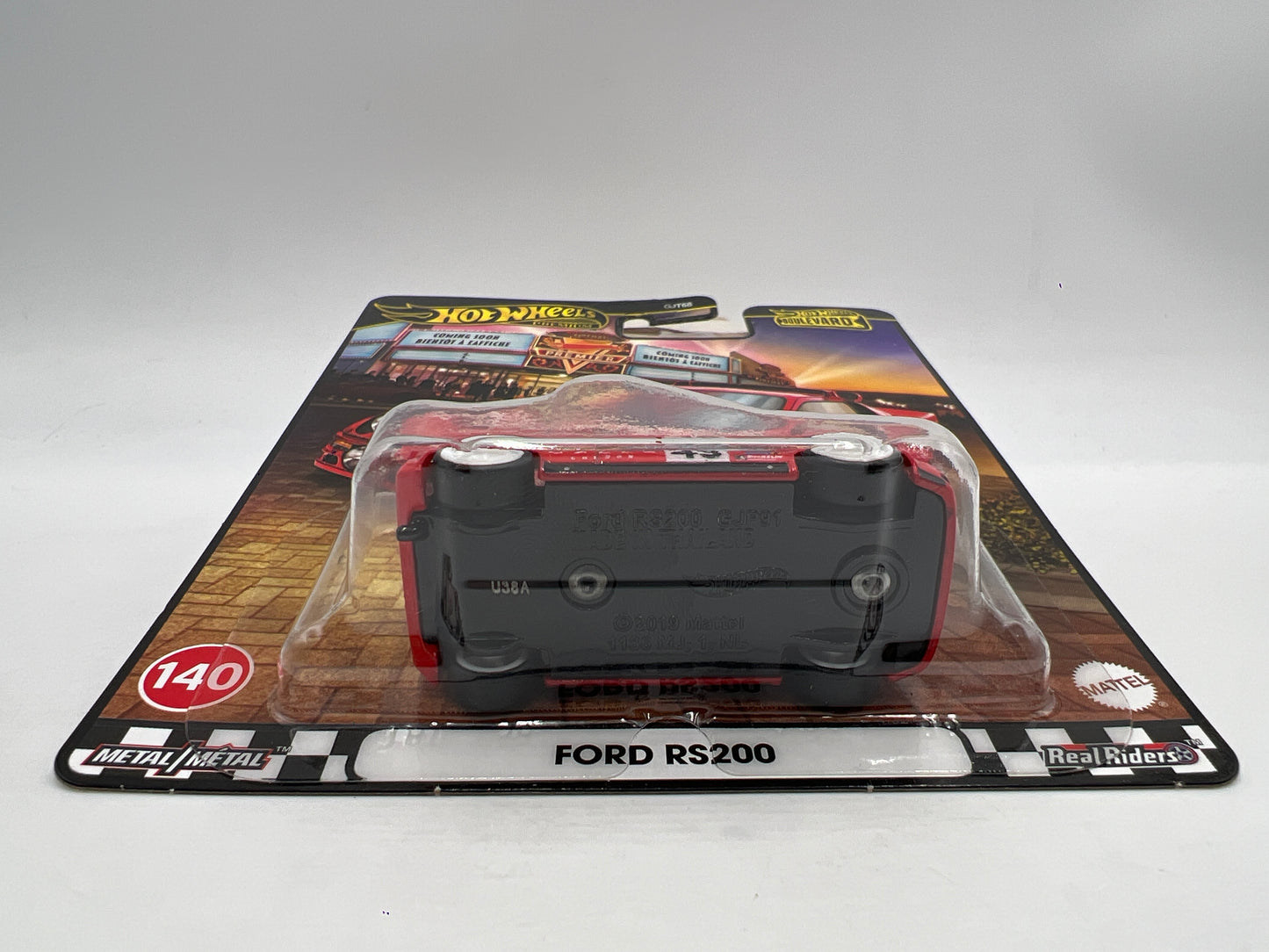 2025 Hot Wheels Premium Boulevard #140 Ford RS200 Red 260D