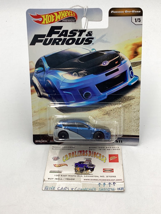 Hot Wheels fast and furious off road Impreza WRX STI W/Protector