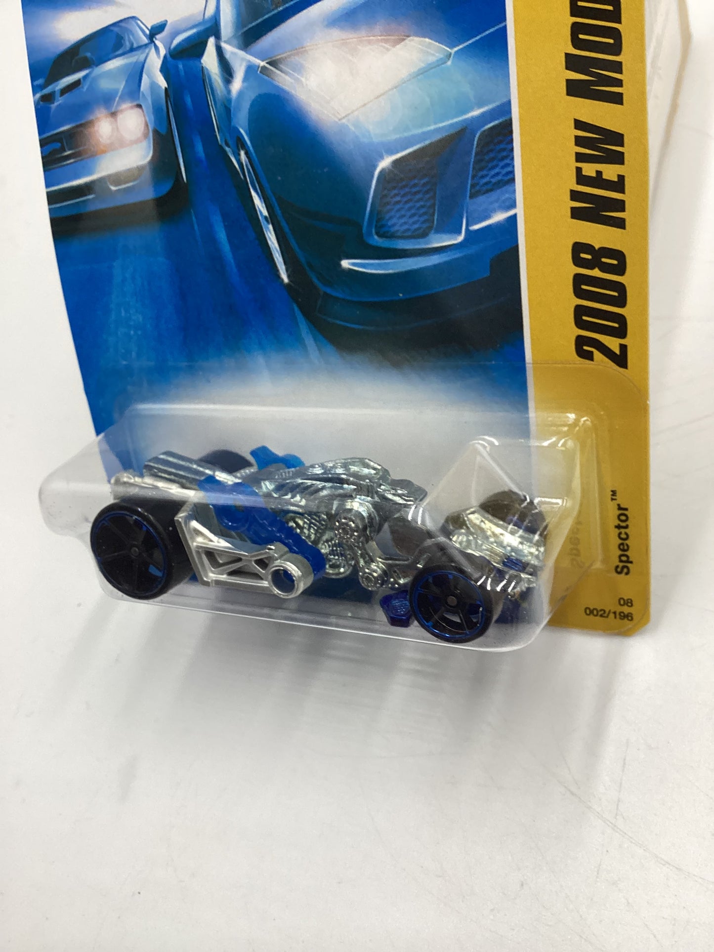 2008 Hot Wheels New Models #2 Spector Blue AA2