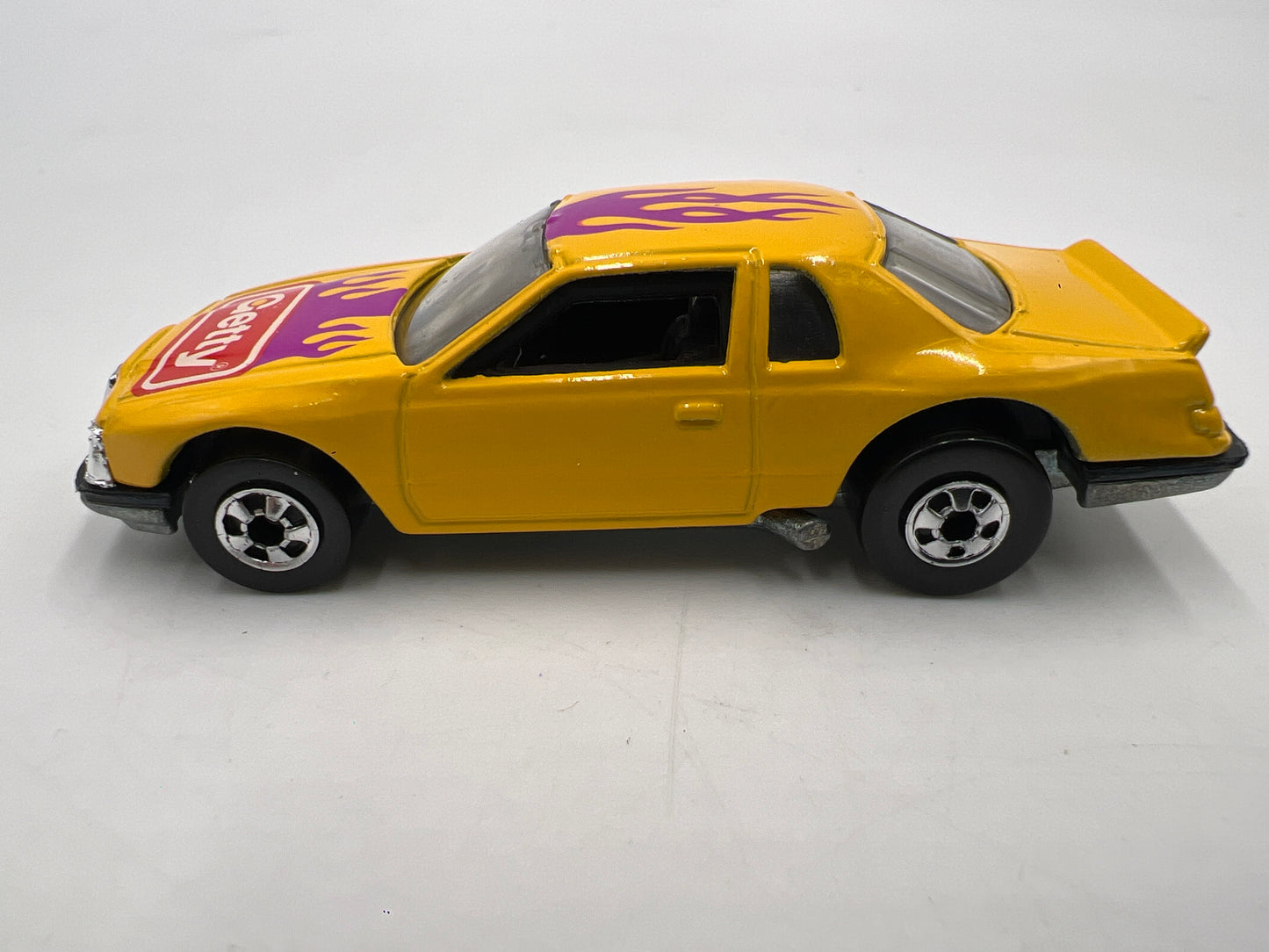 Hot Wheels 1991 Getty Promo 81 Thunder Burner Yellow Loose