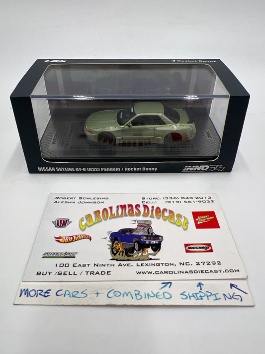 Inno64 1:64 Pandem/Rocket Bunny Nissan Skyline GT-R R32 Green