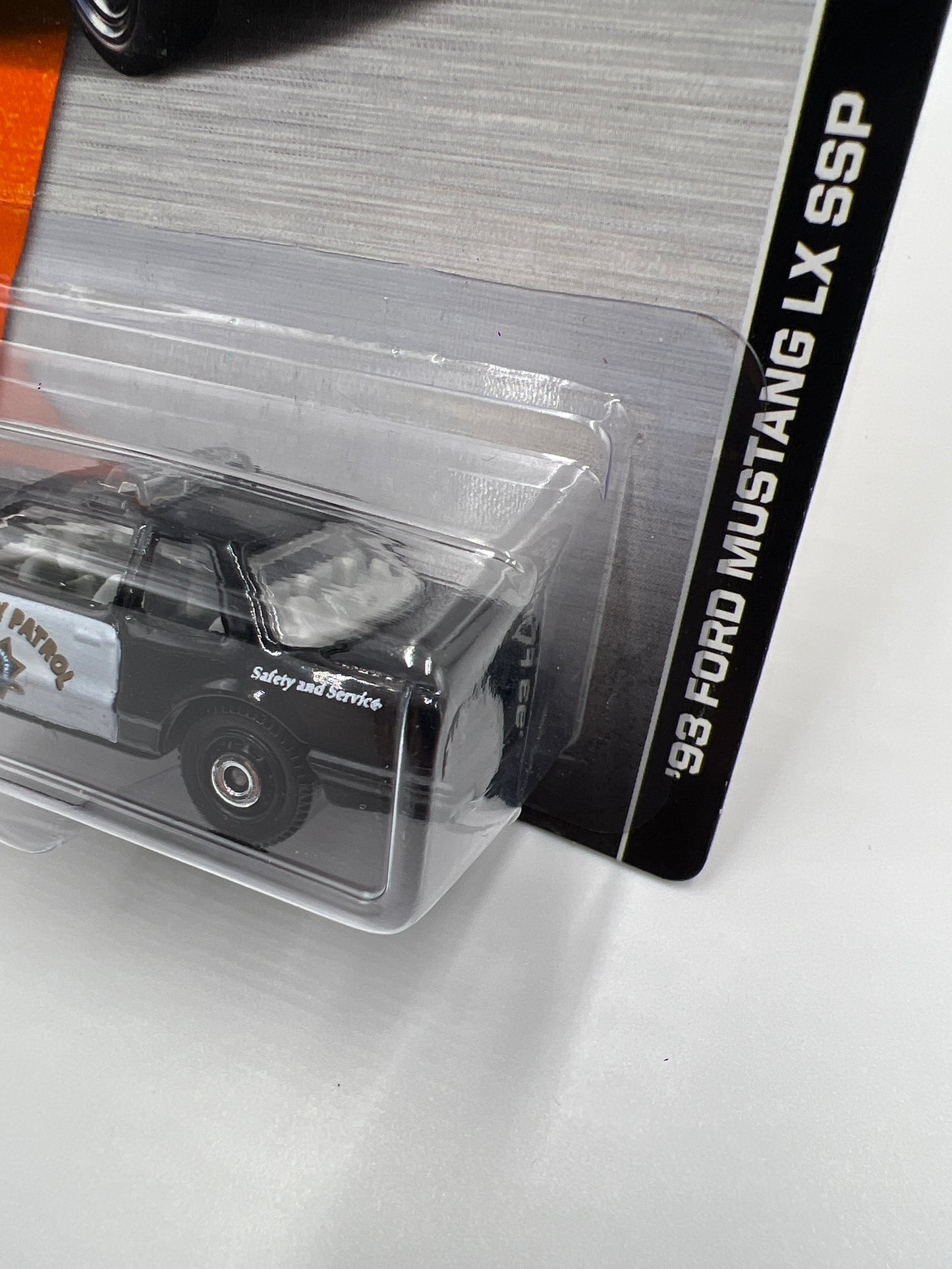 Matchbox MBX 2014 Collection 93 Ford Mustang LX SSP Highway Patrol Black 206C