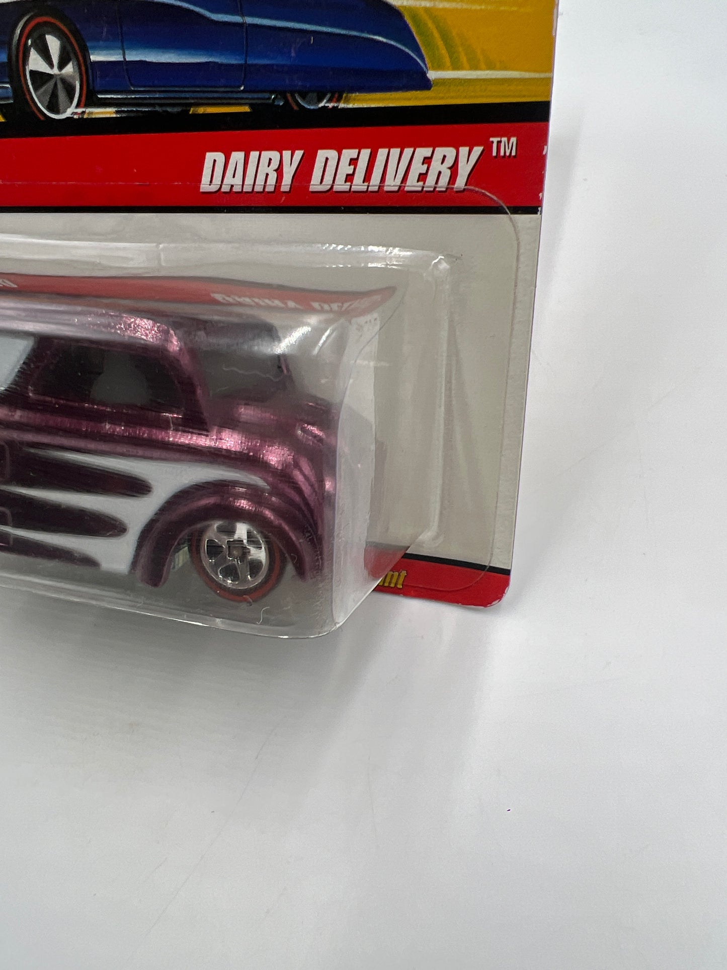 Hot Wheels Classics Series 2 #17 Dairy Delivery Purple *Soft Corner*