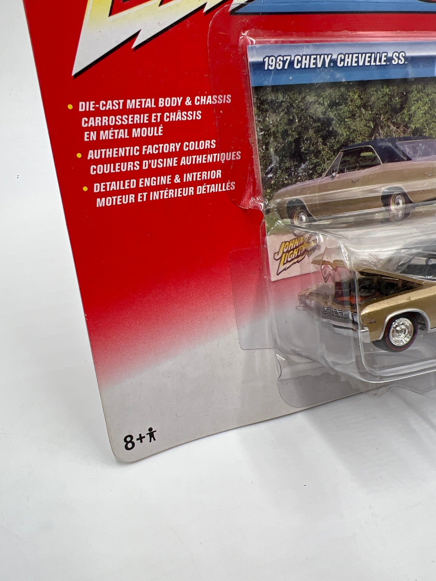 Johnny Lightning Muscle Cars USA #47 1967 Chevy Chevelle SS Gold 220A