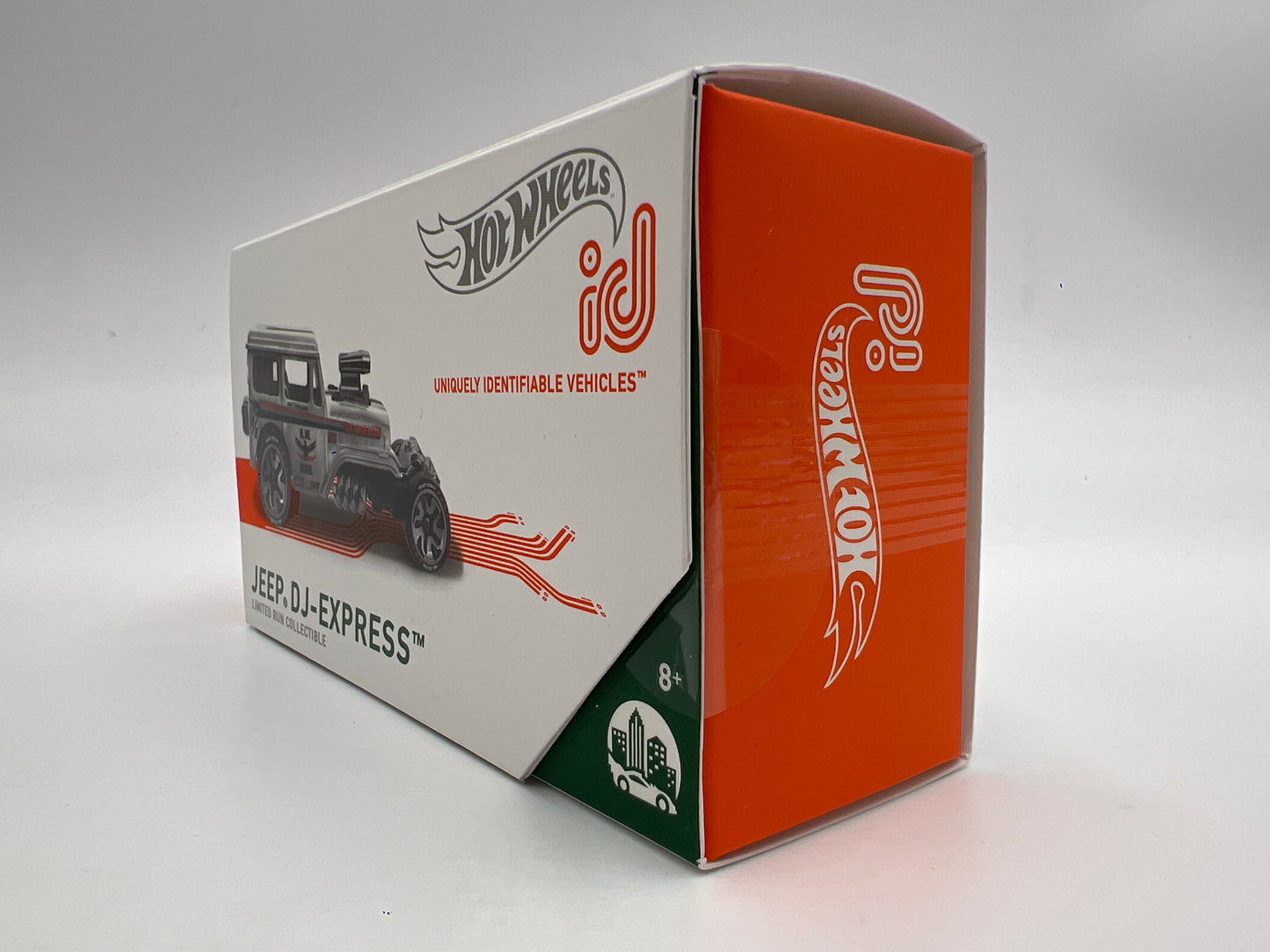 Hot Wheels iD Metro Series 1 #3 Jeep DJ-Express Silver Sealed