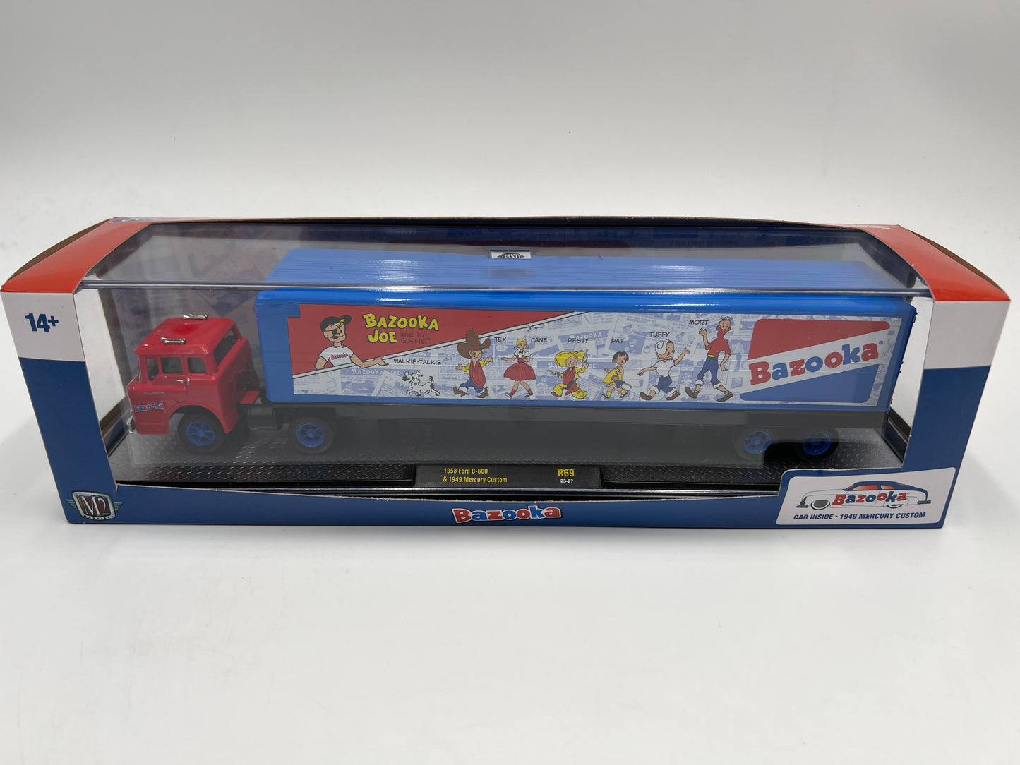 M2 Machines Auto Haulers Bazooka 1958 Ford C-600 & 1949 Mercury Custom R69