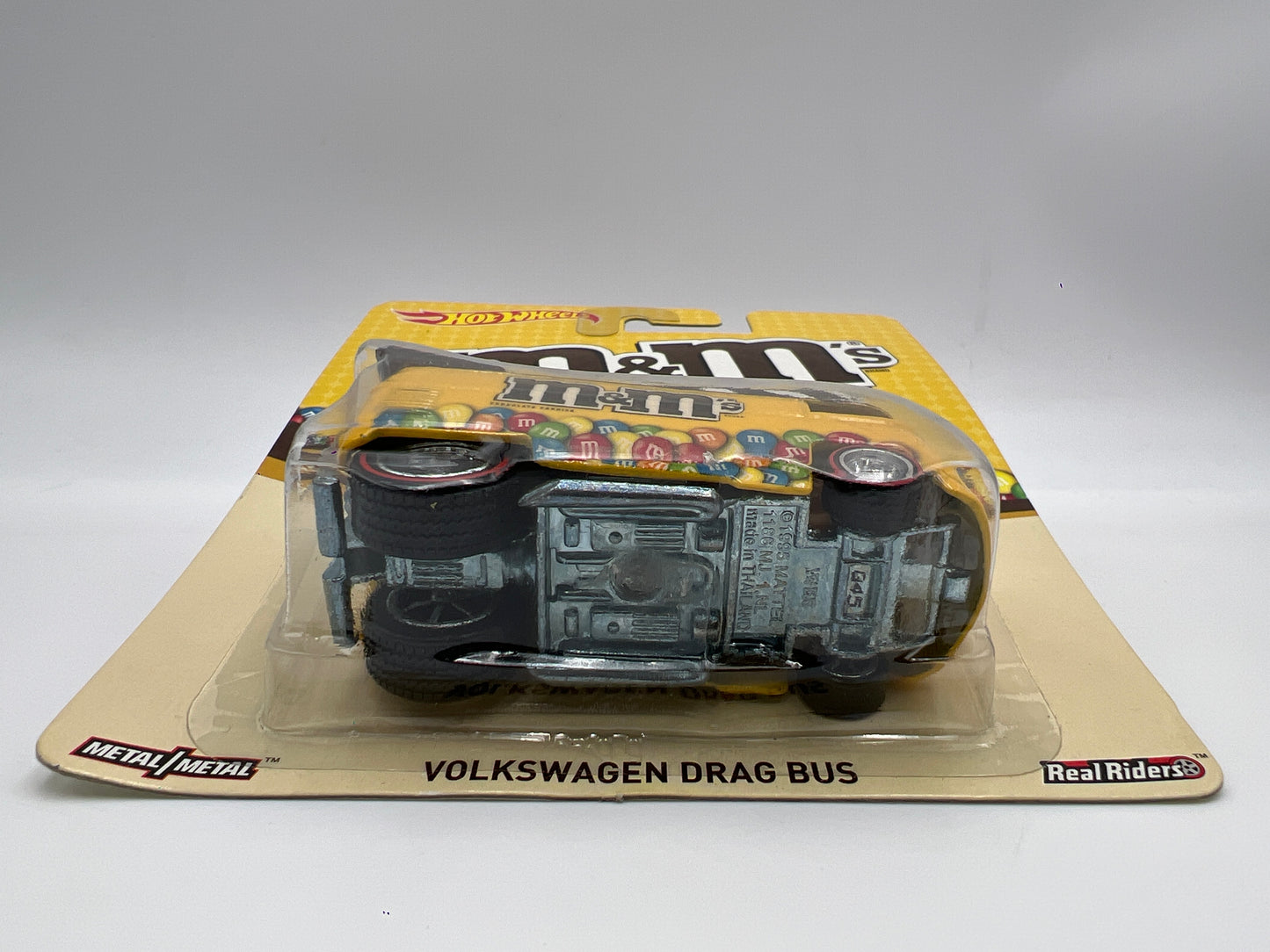Hot Wheels Premium M&Ms Volkswagen Drag Bus W/Protector