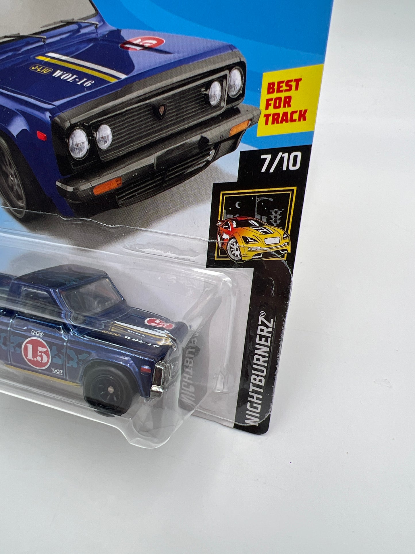 2019 Hot Wheels Super Treasure Hunt #138 Mazda Repu Blue W/ Protector