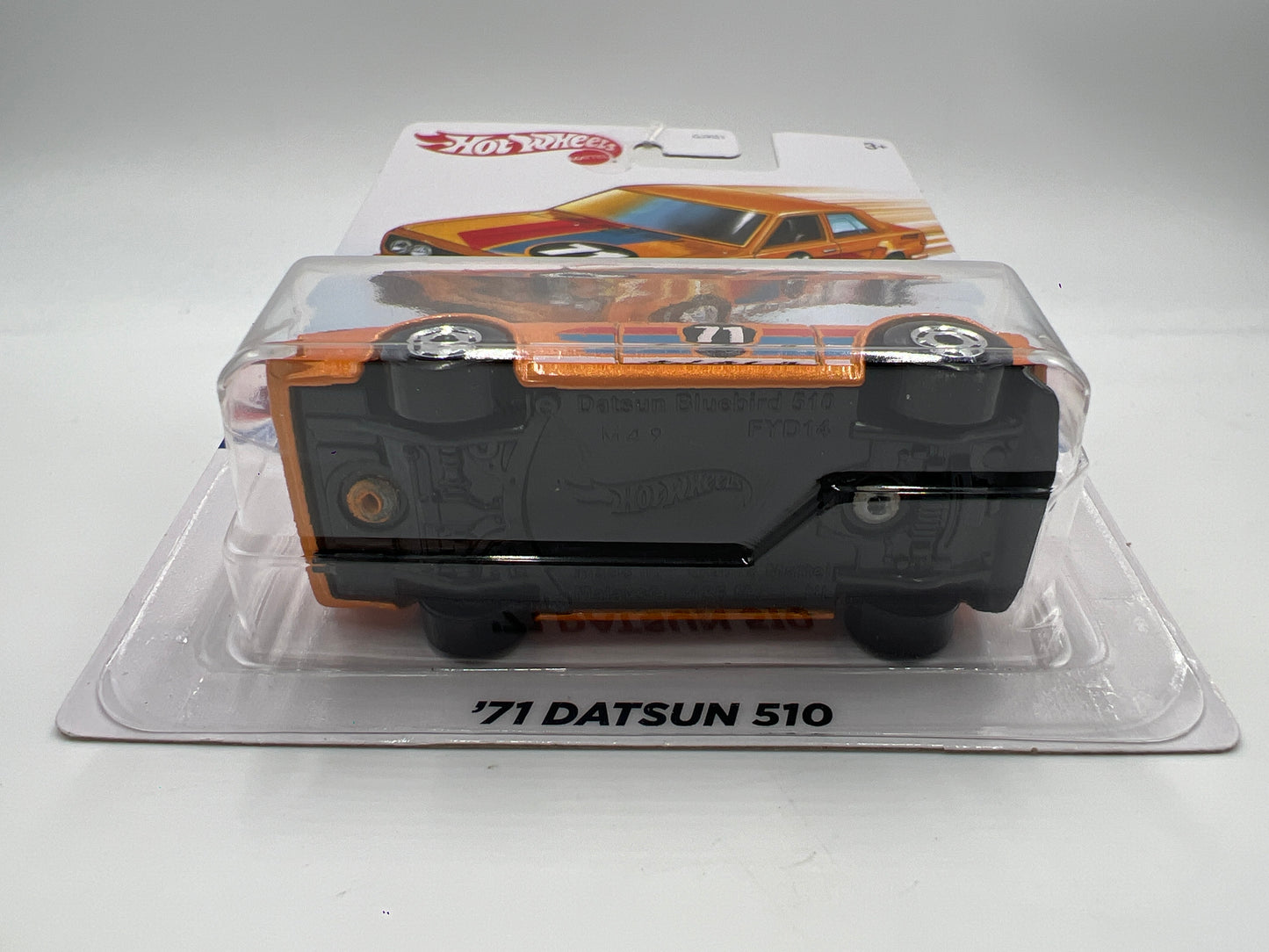Hot Wheels Target Exclusive Flying Customs 71 Datsun 510 Orange 154A