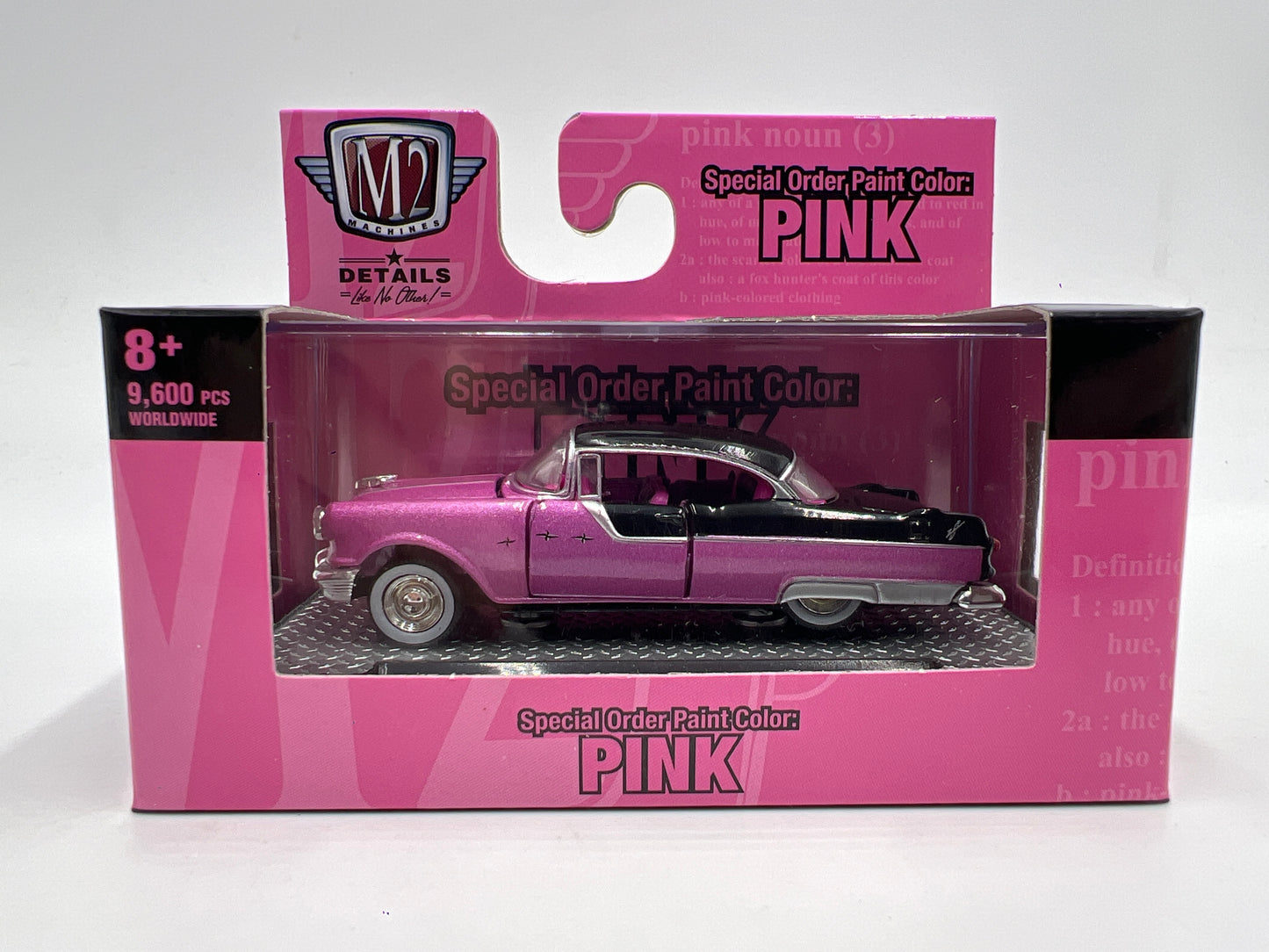 M2 Machines Walmart Exclusive Special Order Paint 1955 Pontiac Star Chief Pink S110