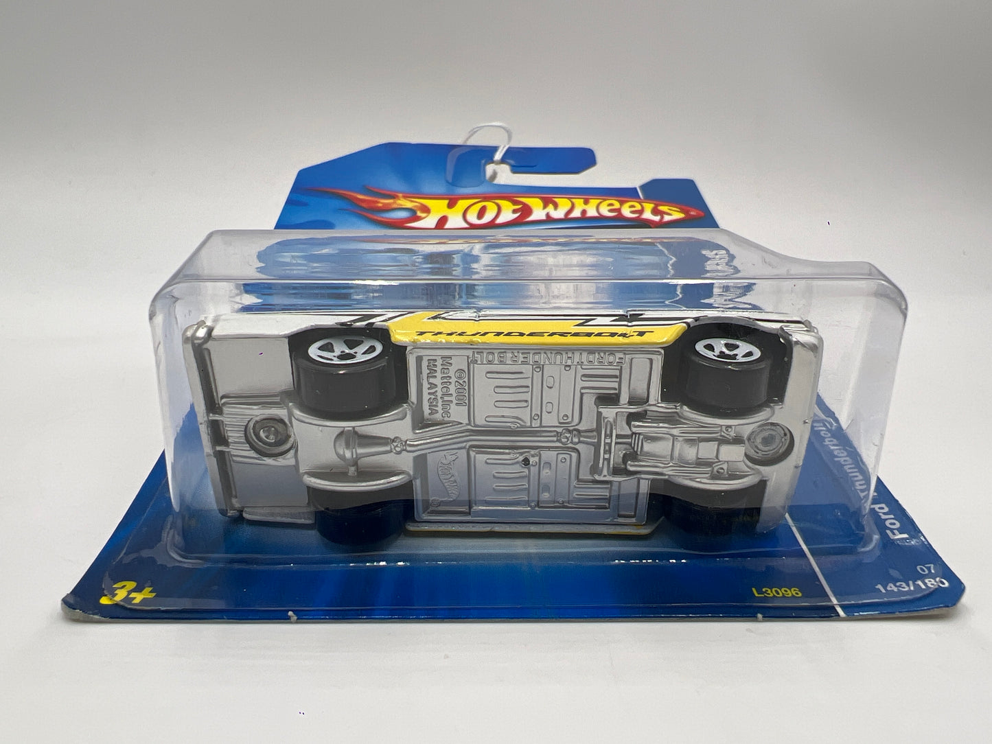 2007 Hot Wheels All Stars #143 Ford Thunderbolt White 27F