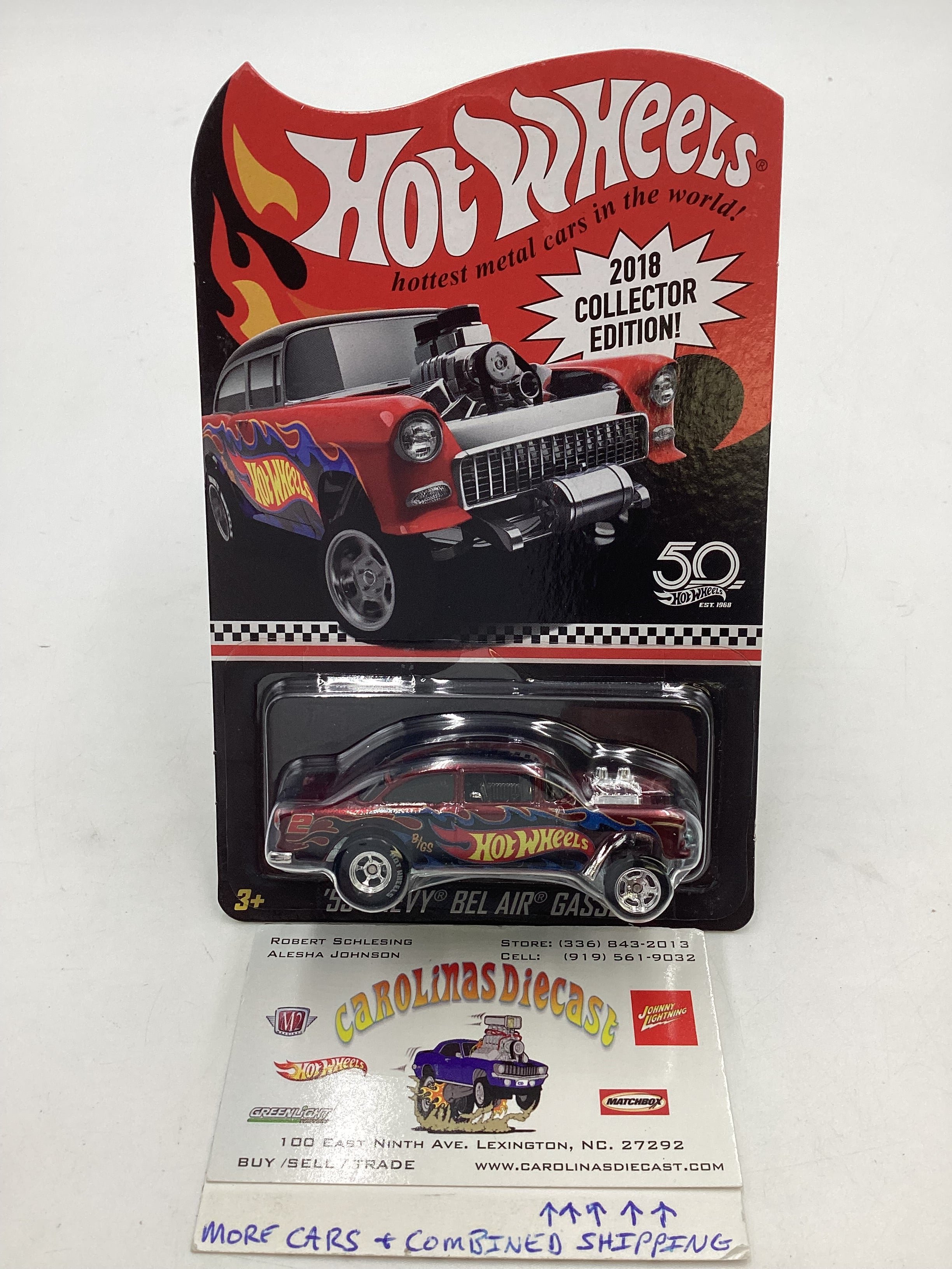 Hot Wheels outlet RLC 55 Chevy gasser