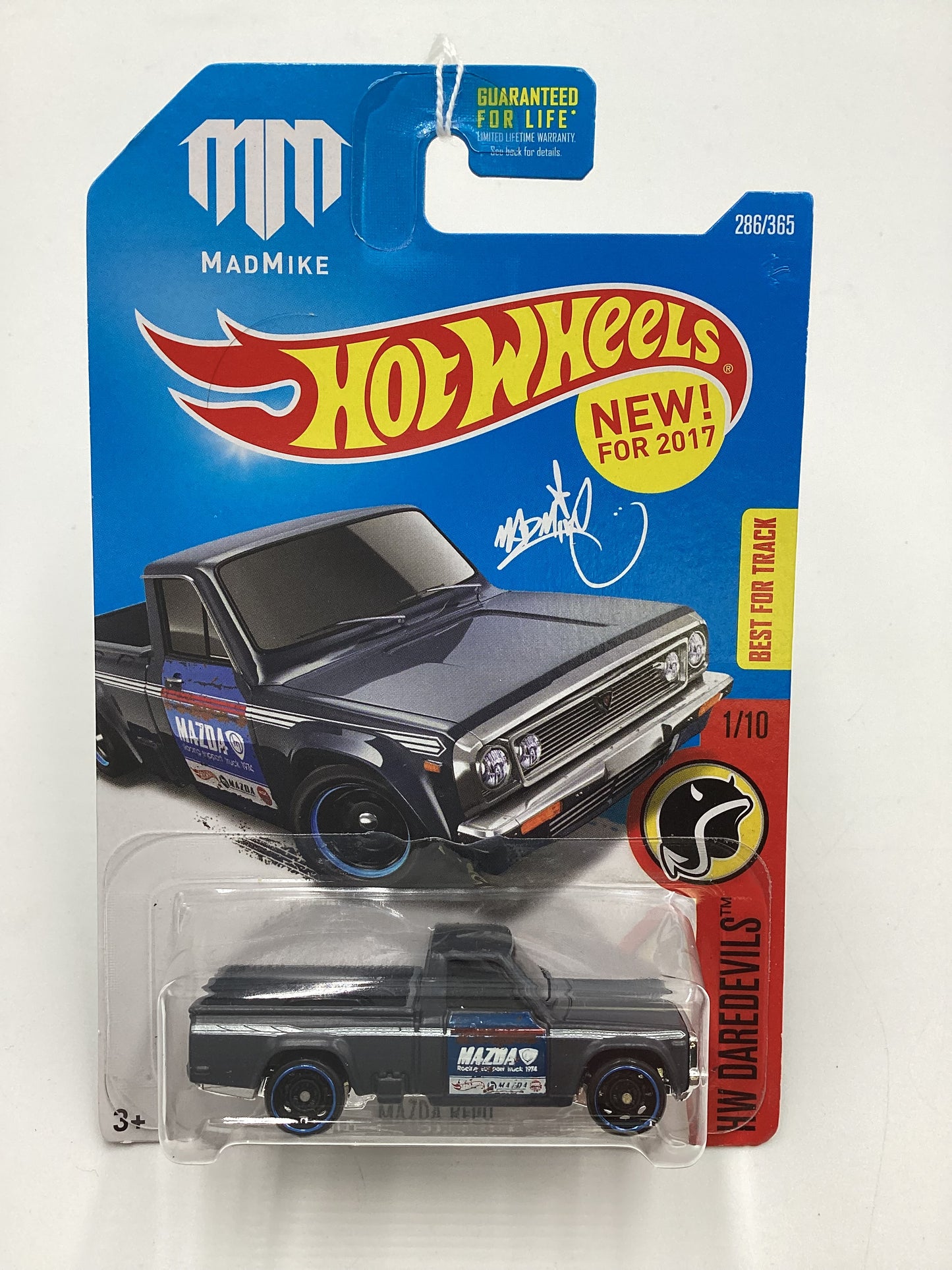 2017 Hot Wheels #286 Mazda Repu MadMike 87B