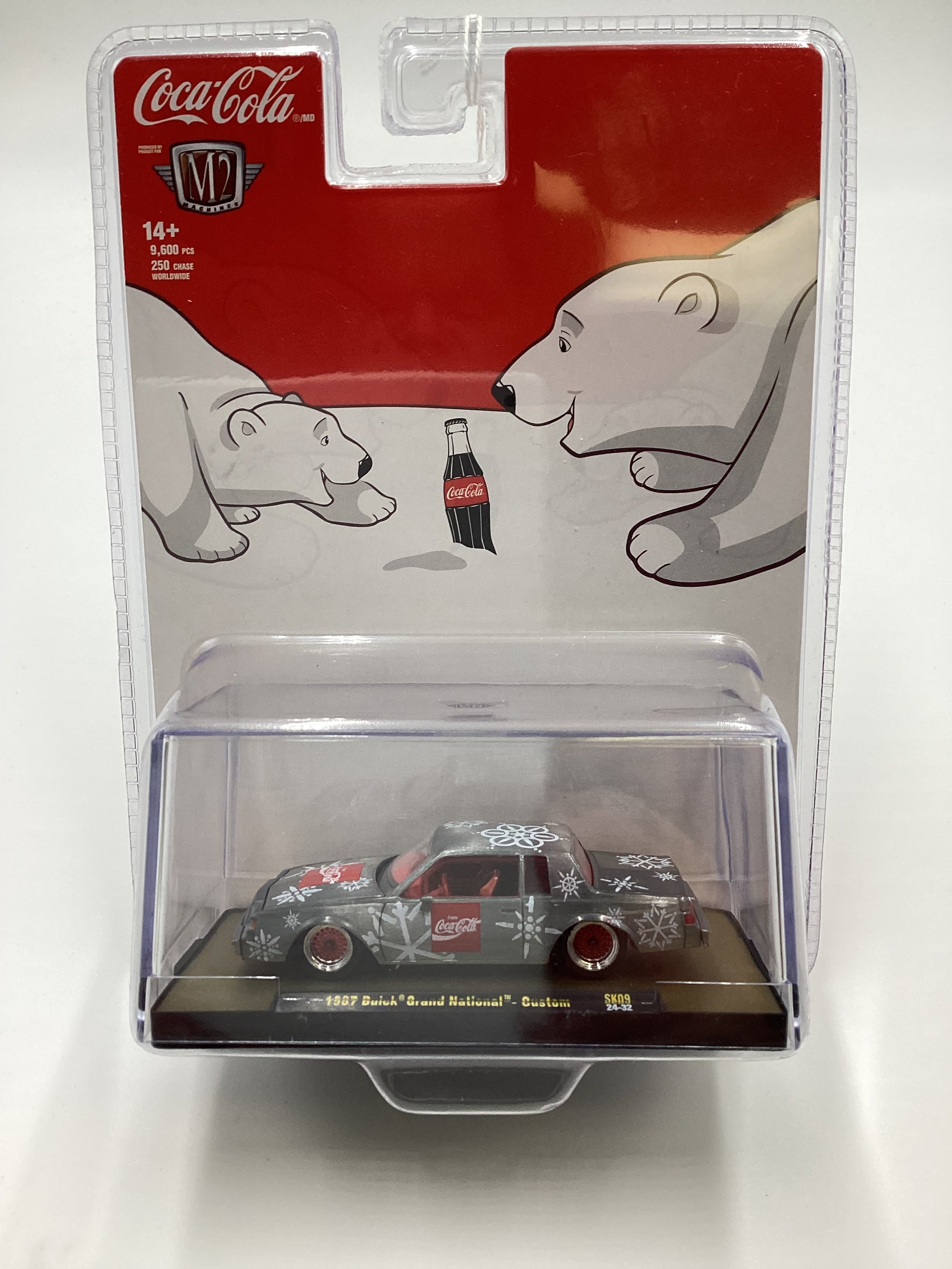 M2 Machines Coca Cola 1987 Buick Grand National Custom RAW CHASE