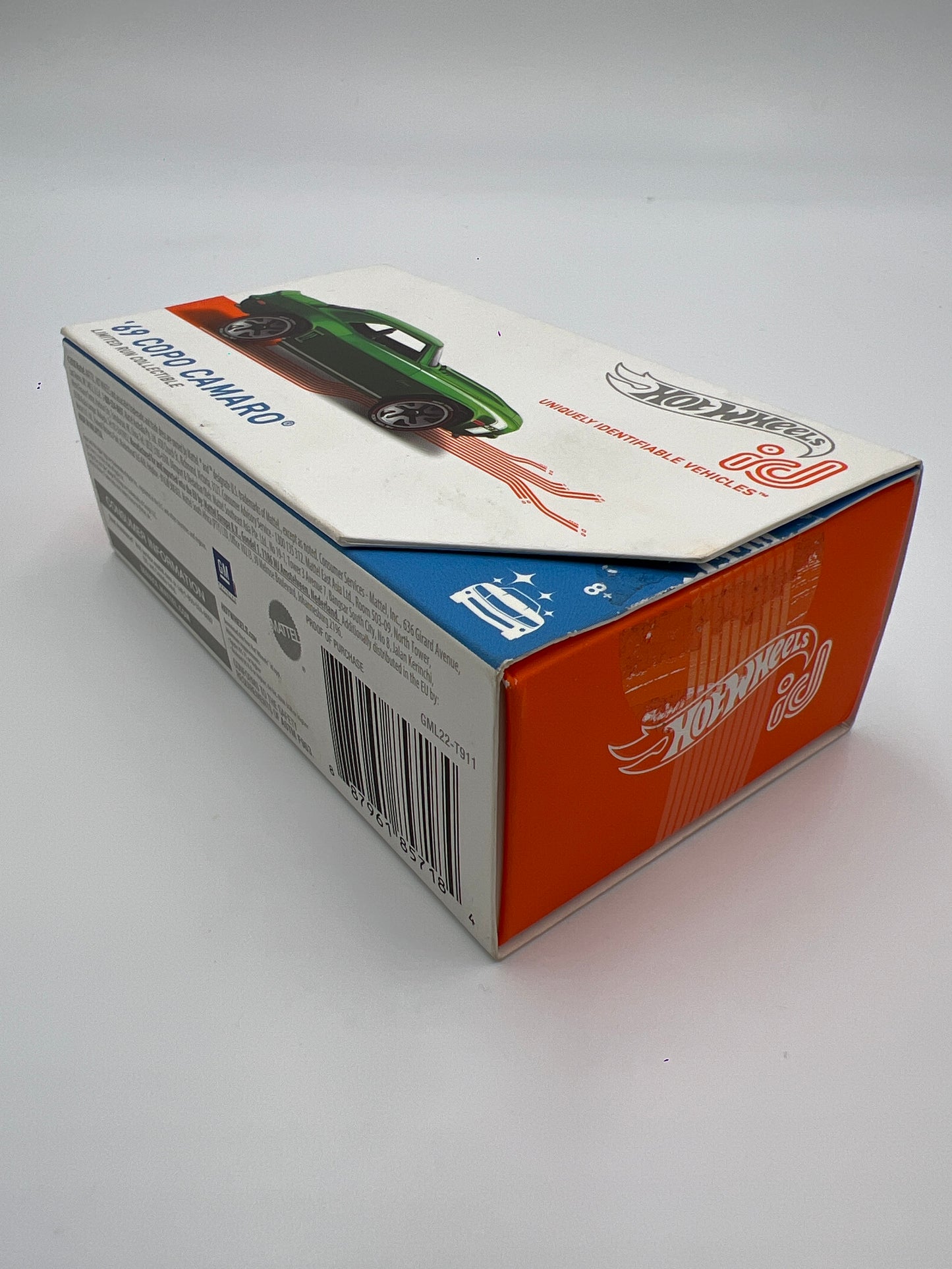 Hot Wheels iD Factory Fresh Series 2 #2 69 Copo Camaro Green Opened