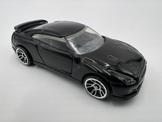 Hot Wheels 1/64 2009 Nissan GT-R Black Loose