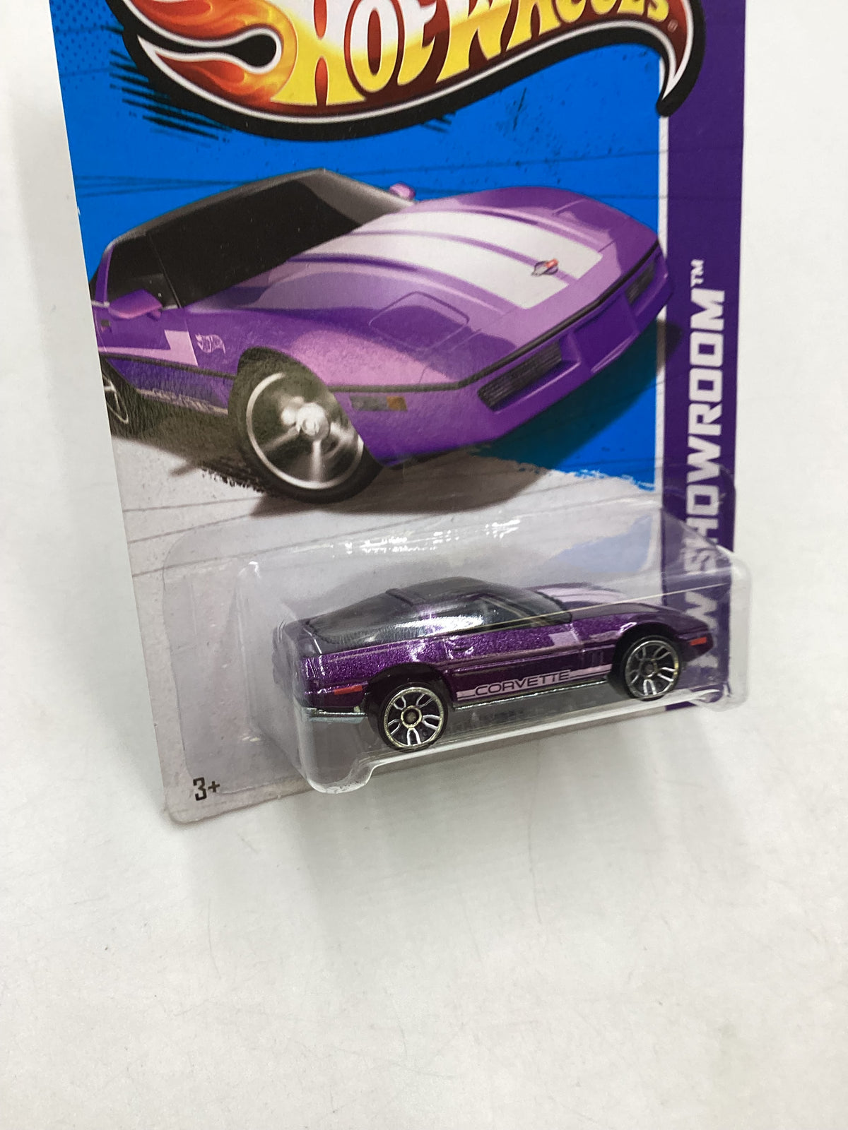 2013 Hot Wheels #206 80’s Corvette Purple 2B