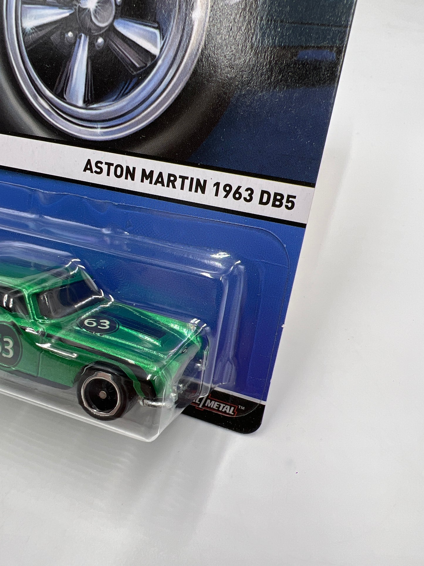 Hot Wheels Premium Real Riders #15 Aston Martin 1963 DB5 Green 244K