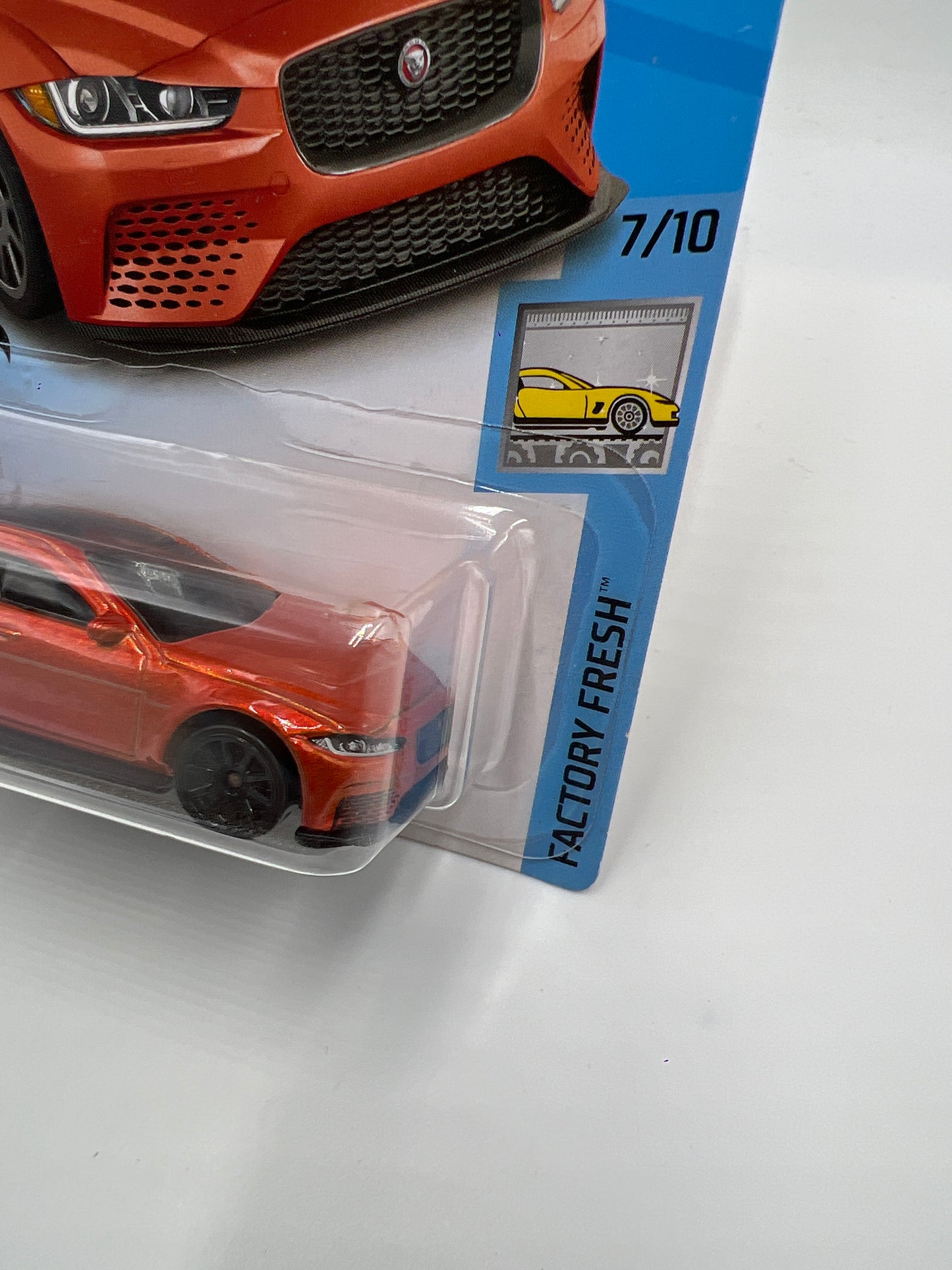 2019 Hot Wheels Factory Fresh #244 Jaguar XE SV Project 8 Orange