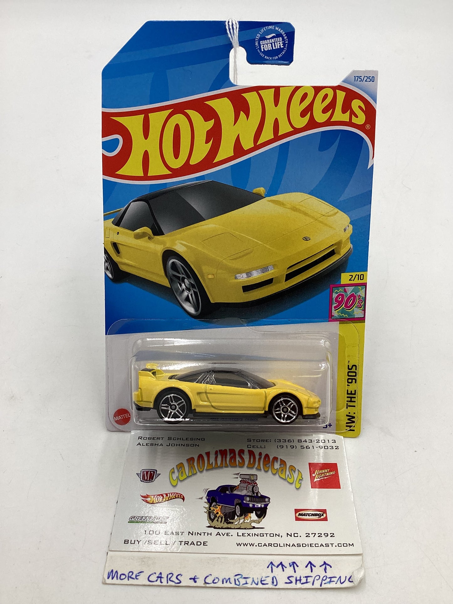 2024 Hot Wheels #175 90 Acura NSX 105i