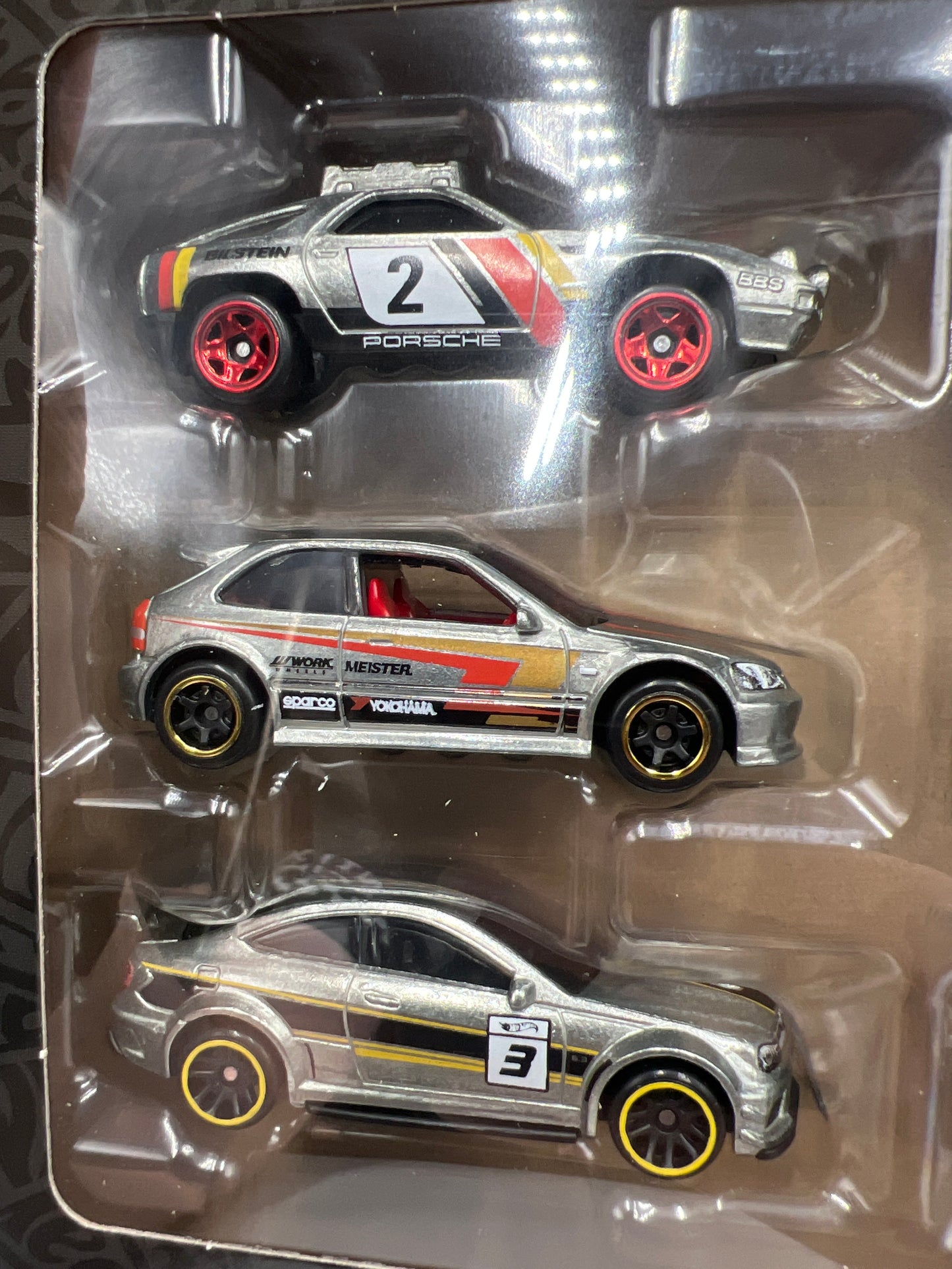 2025 Hot Wheels Silver Series Walmart Exclusive Zamac Box Set of 6