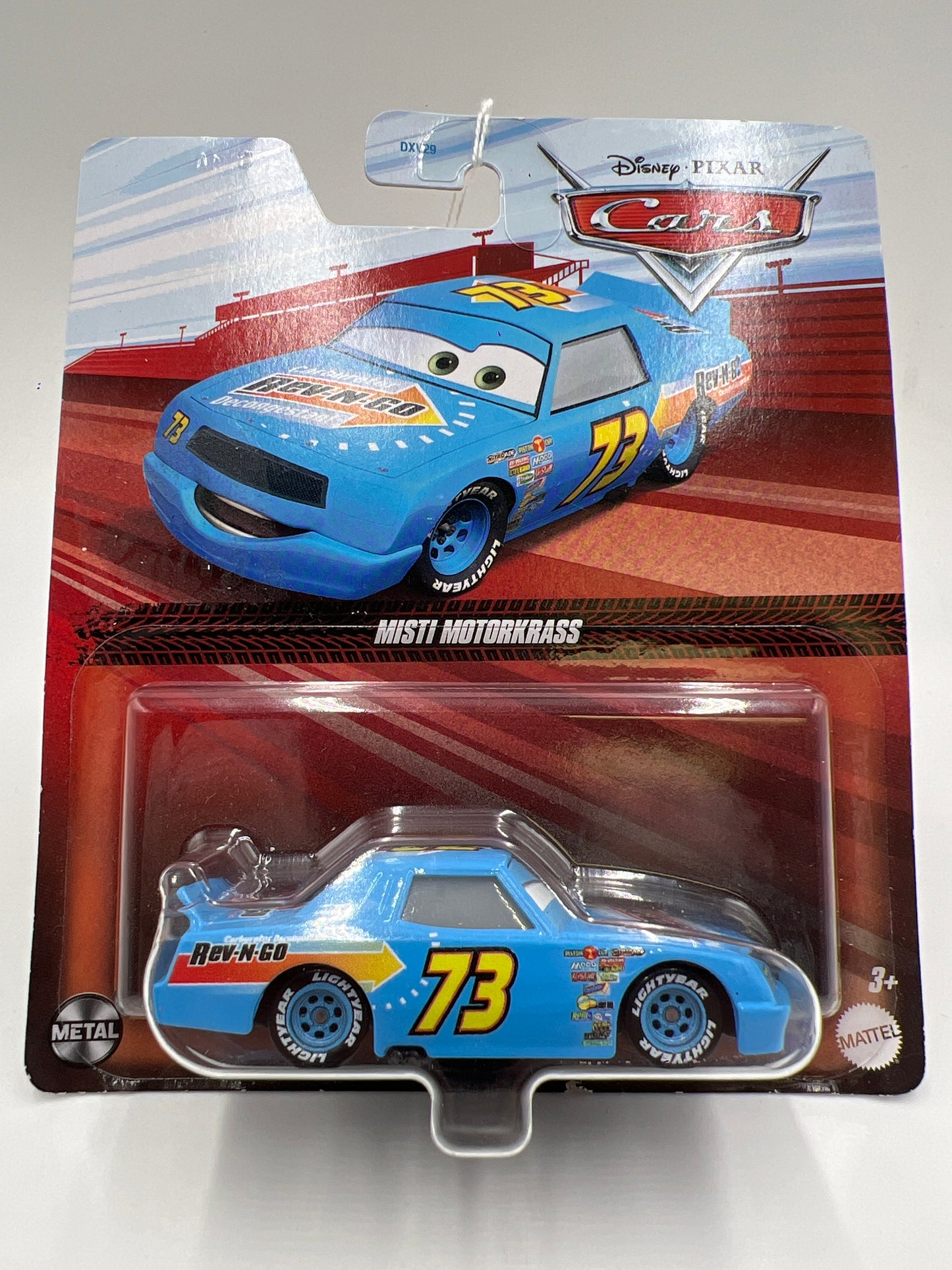 Disney Pixar Cars Misti Motorkrass Blue 137F