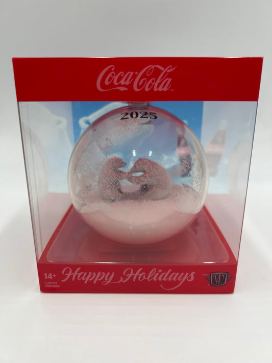 2025 M2 Machines Coca Cola Holiday Christmas Ornaments Polar Bears