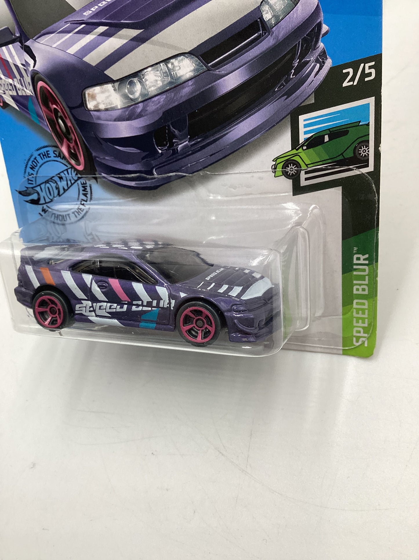 2020 Hot wheels Speed Blur #97  Custom 01 Acura Integra GSR Purple 108A