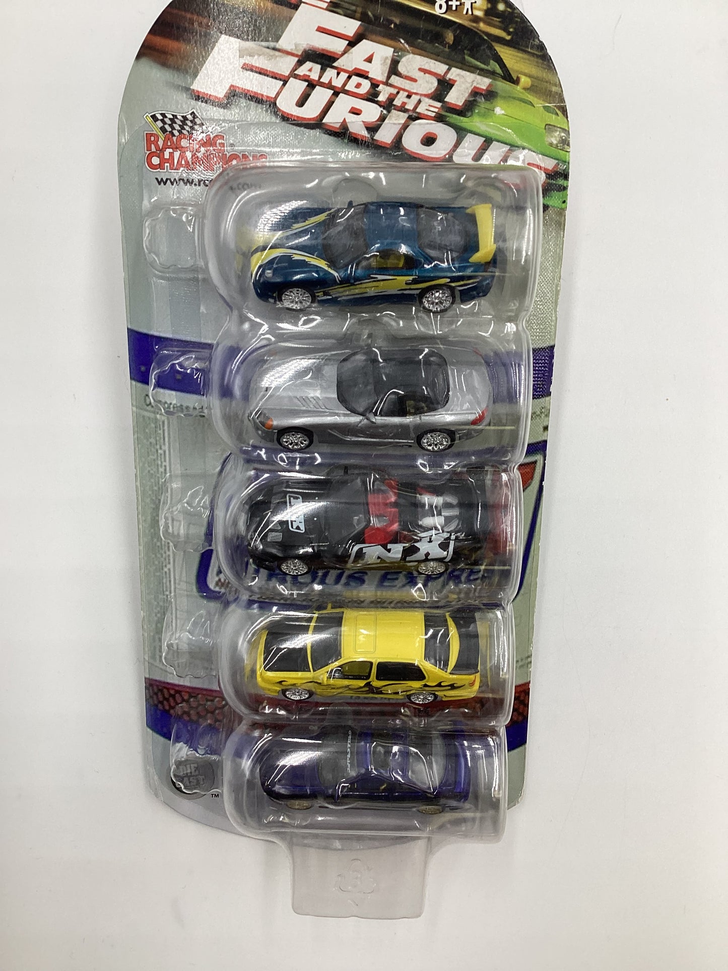 Racing Champions The Fast and Furious 5 Pack Jetta/Civic/Viper/Supra/RX-7