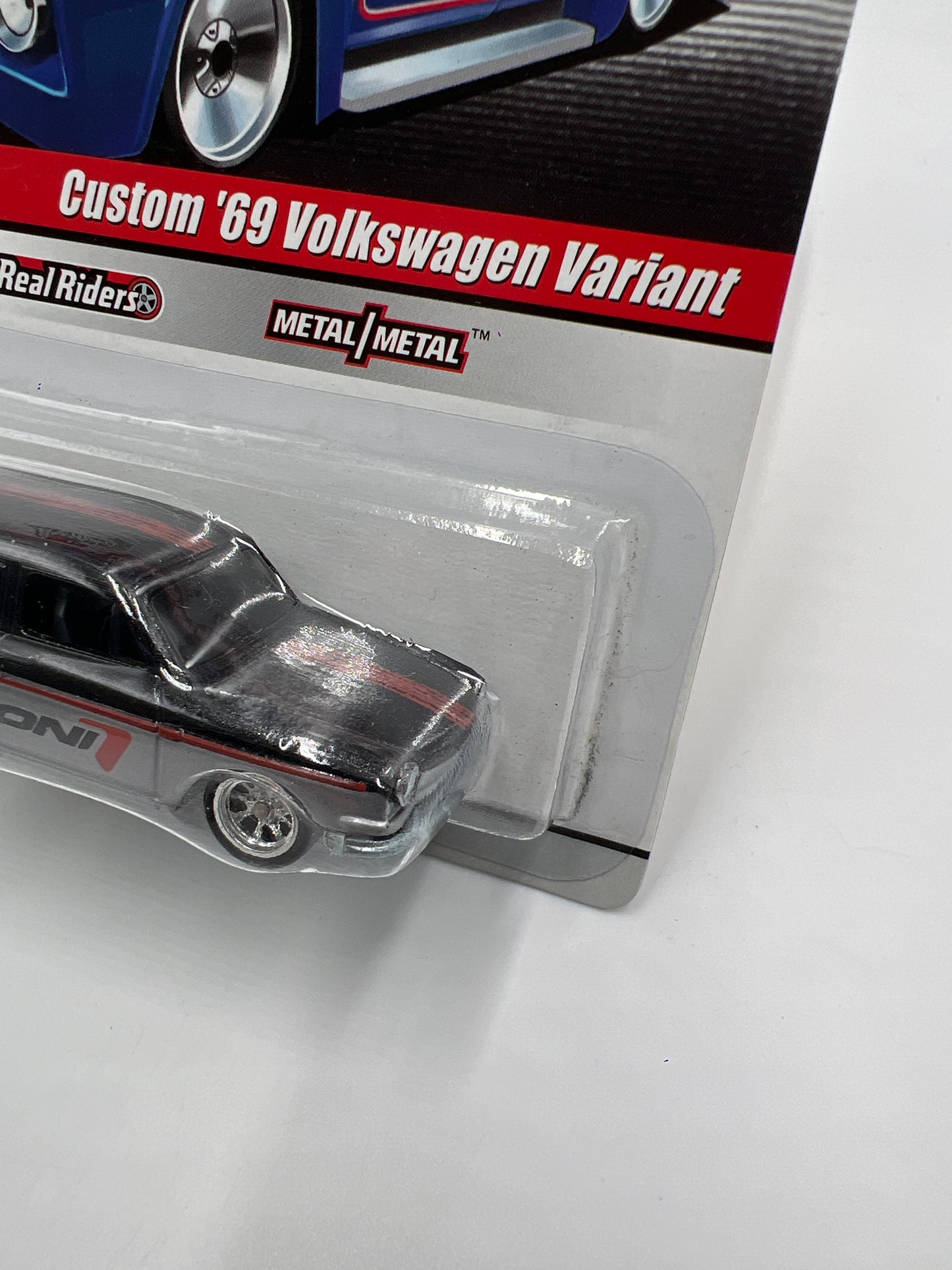Hot Wheels Premium Delivery Series #32 Custom 69 Volkswagen Variant Koni Black/Silver