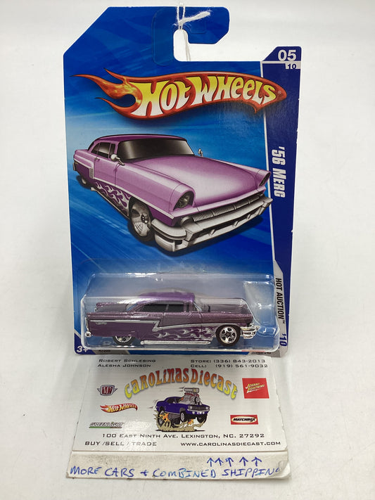 2010 Hot Wheels #163 Purple 56 Merc 50C