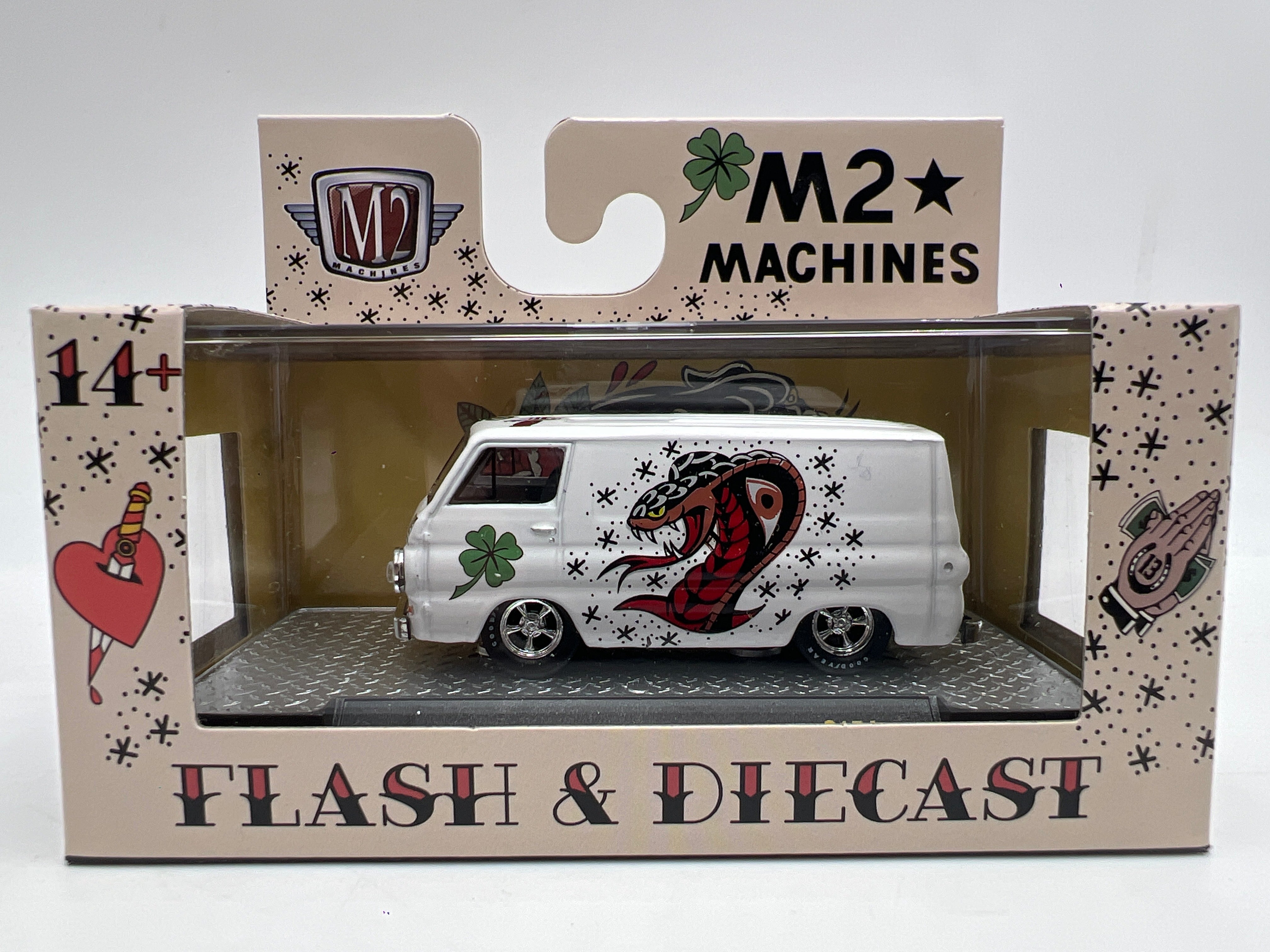 2026 M2 Machines S154 Flash & Diecast 1964 Dodge A100 Panel Van