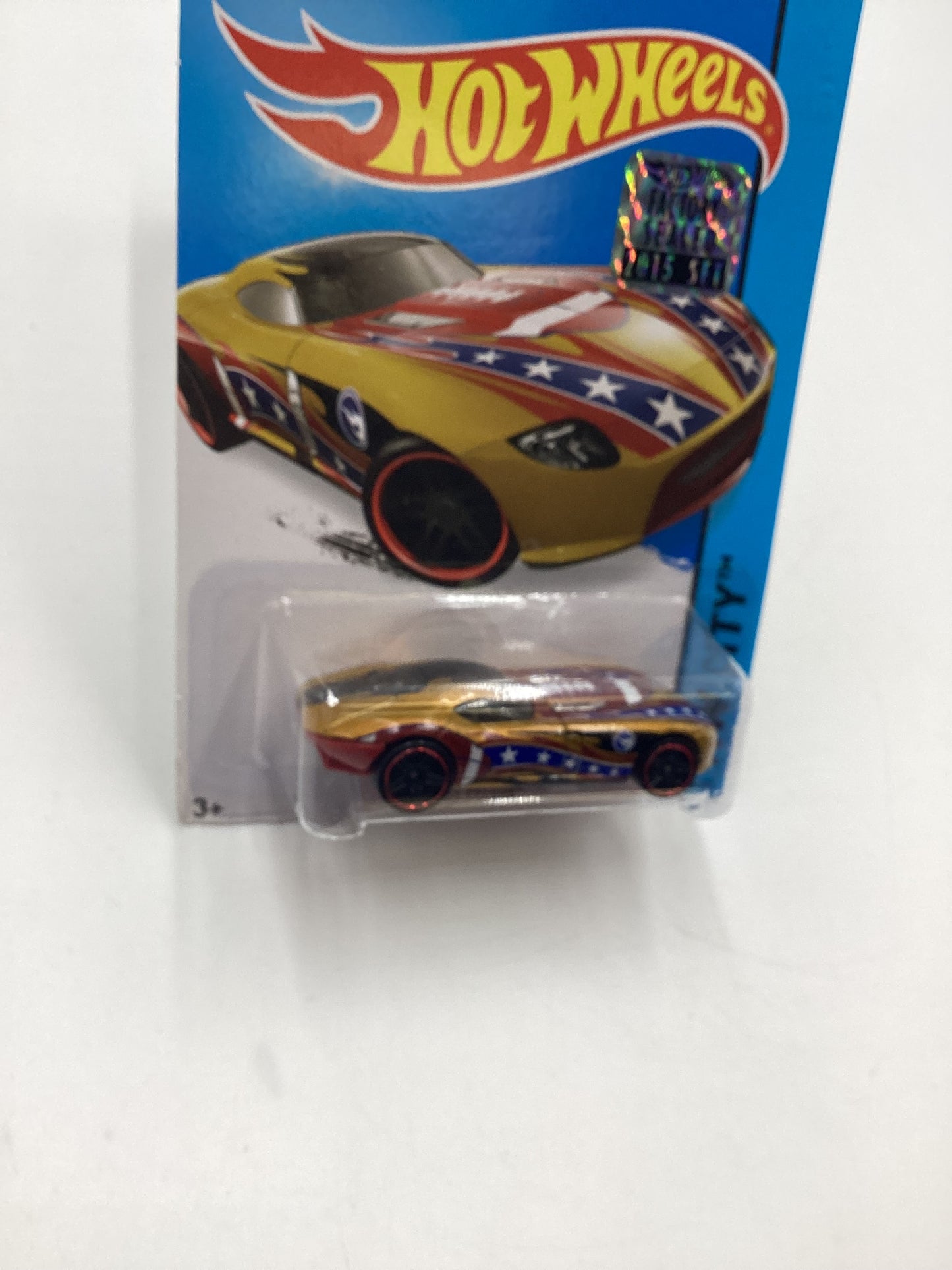 2015 Hot Wheels Treasure Hunt #69 Fast Felion Gold Factory Sealed