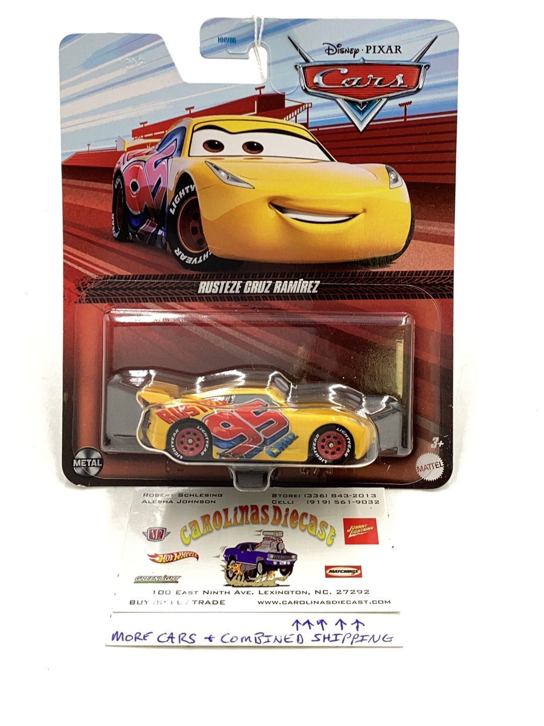 2024 Pixar Cars Rusteze Cruz Ramirez 142B