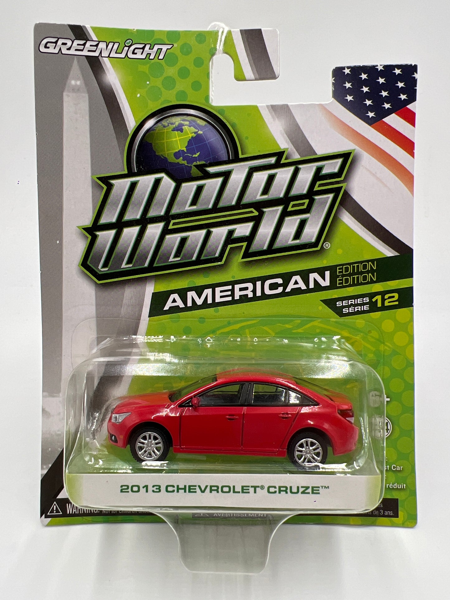 Greenlight Motor World Series 12 2013 Chevrolet Cruise Red HTF