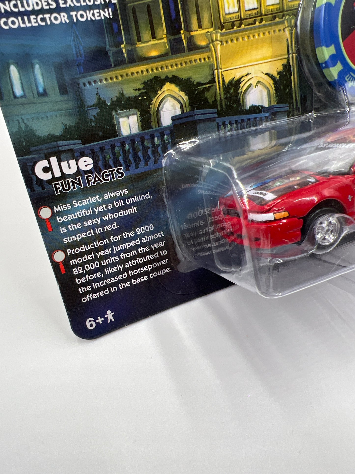 Johnny Lightning Pop Culture Clue Release 1 #3 2000 Ford Mustang Red 230E