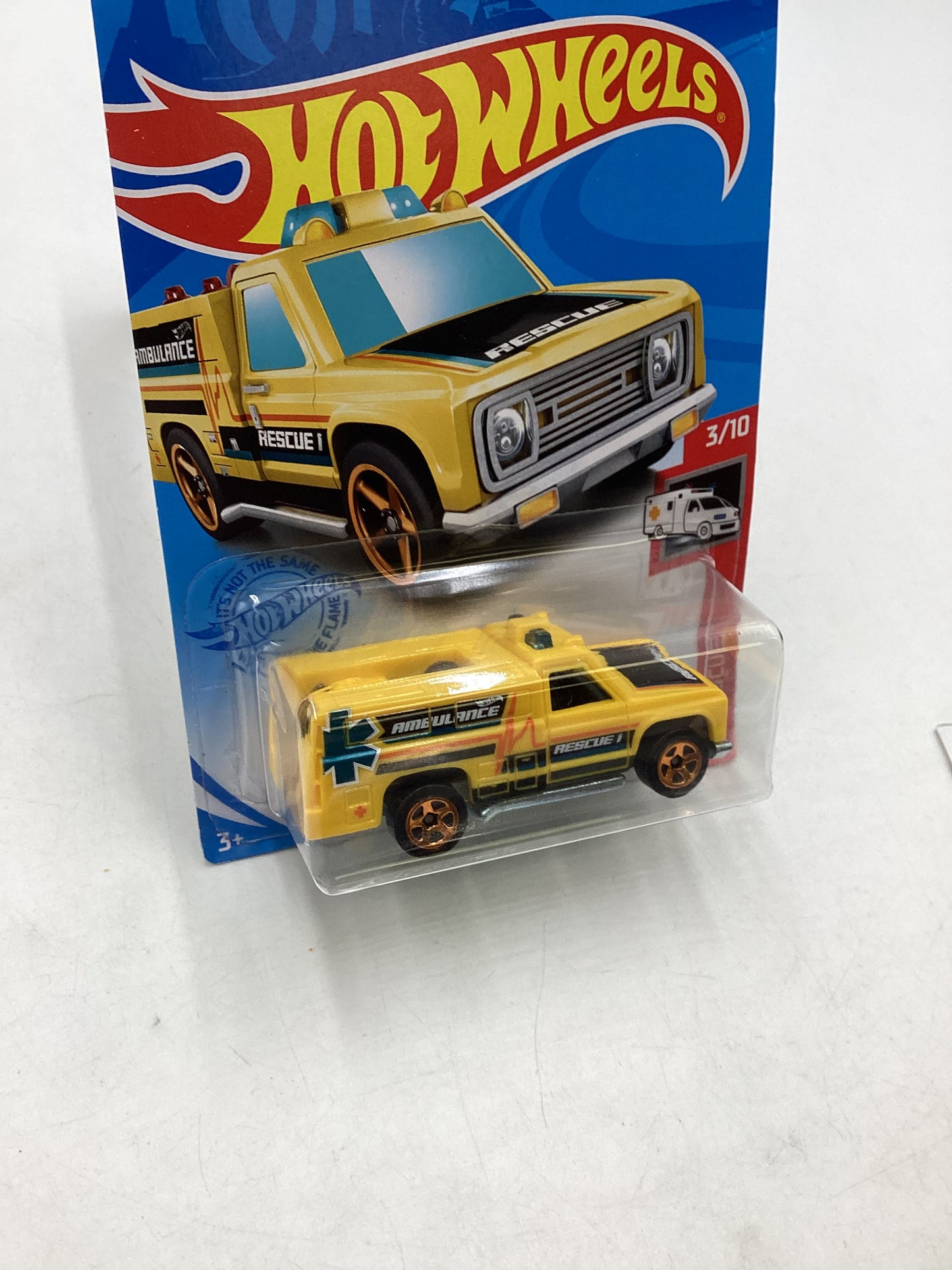 2021 Hot Wheels #206 Rapid Responder Yellow FF2