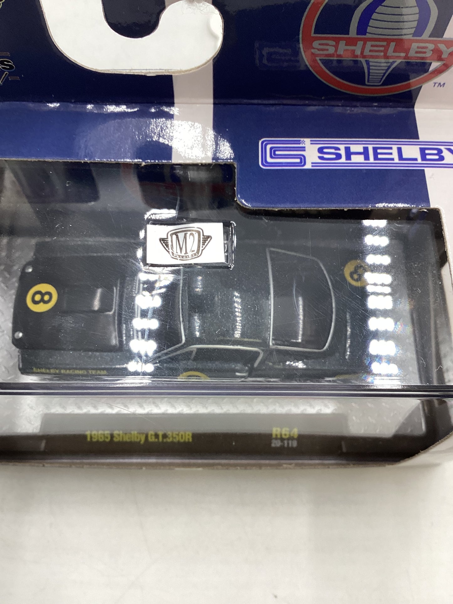 M2 Machines Shelby 1965 Shelby G.T.350R Black R64