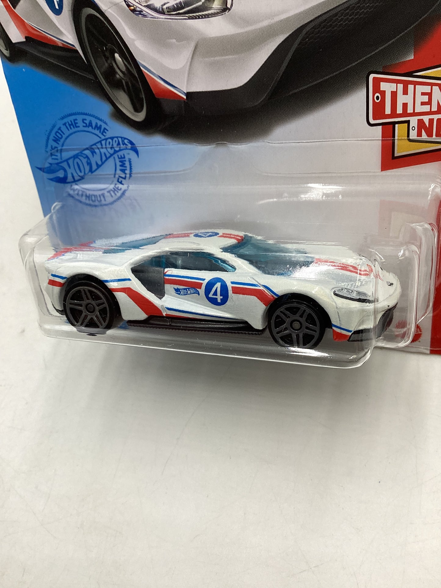 2021 Hot Wheels #164 17 Ford GT White 25C